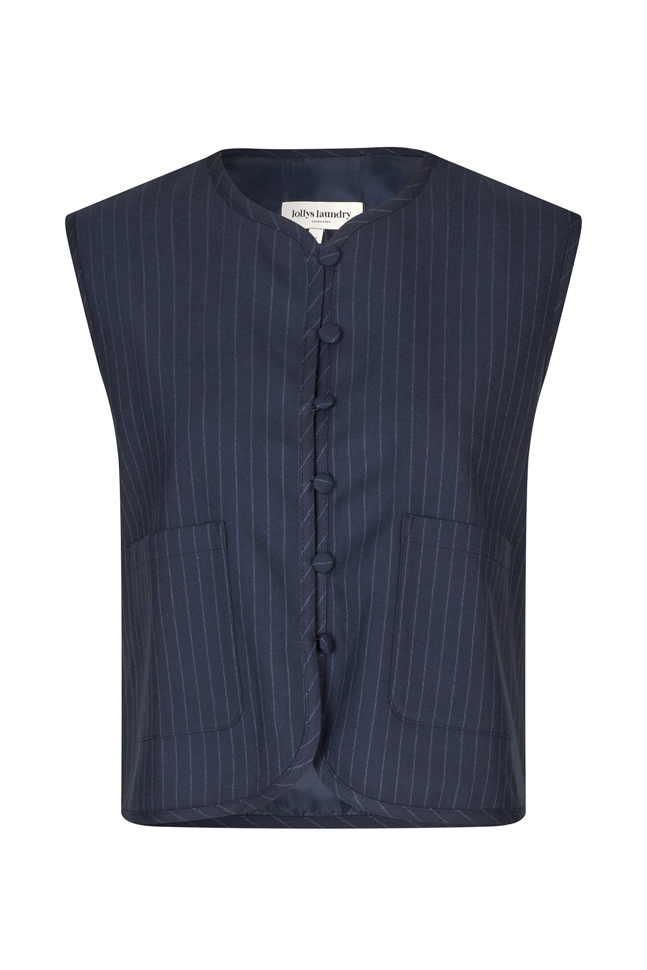 AbbeyLL Vest SL - Dark Navy
