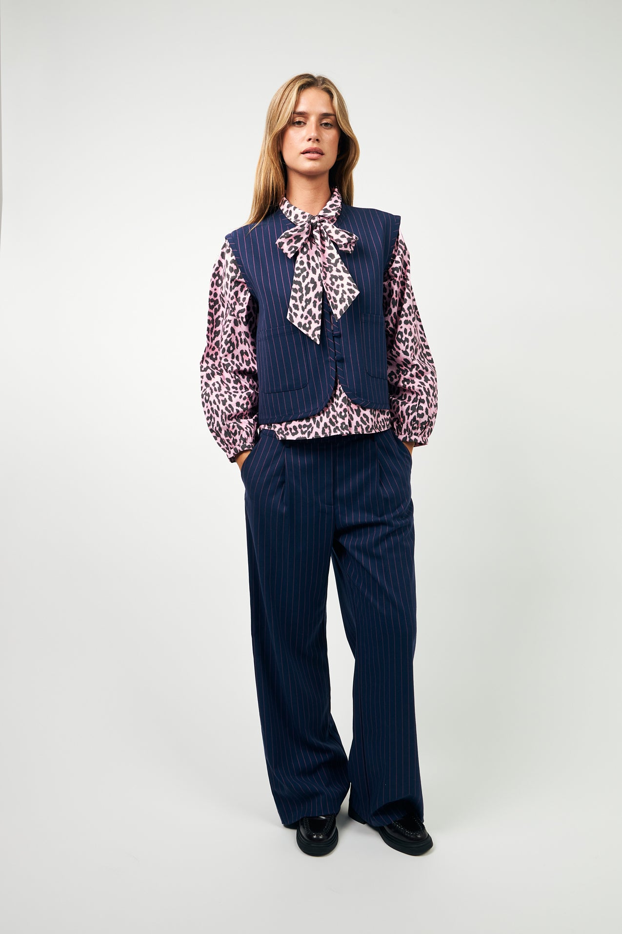 AbbeyLL Weste - Dark Navy