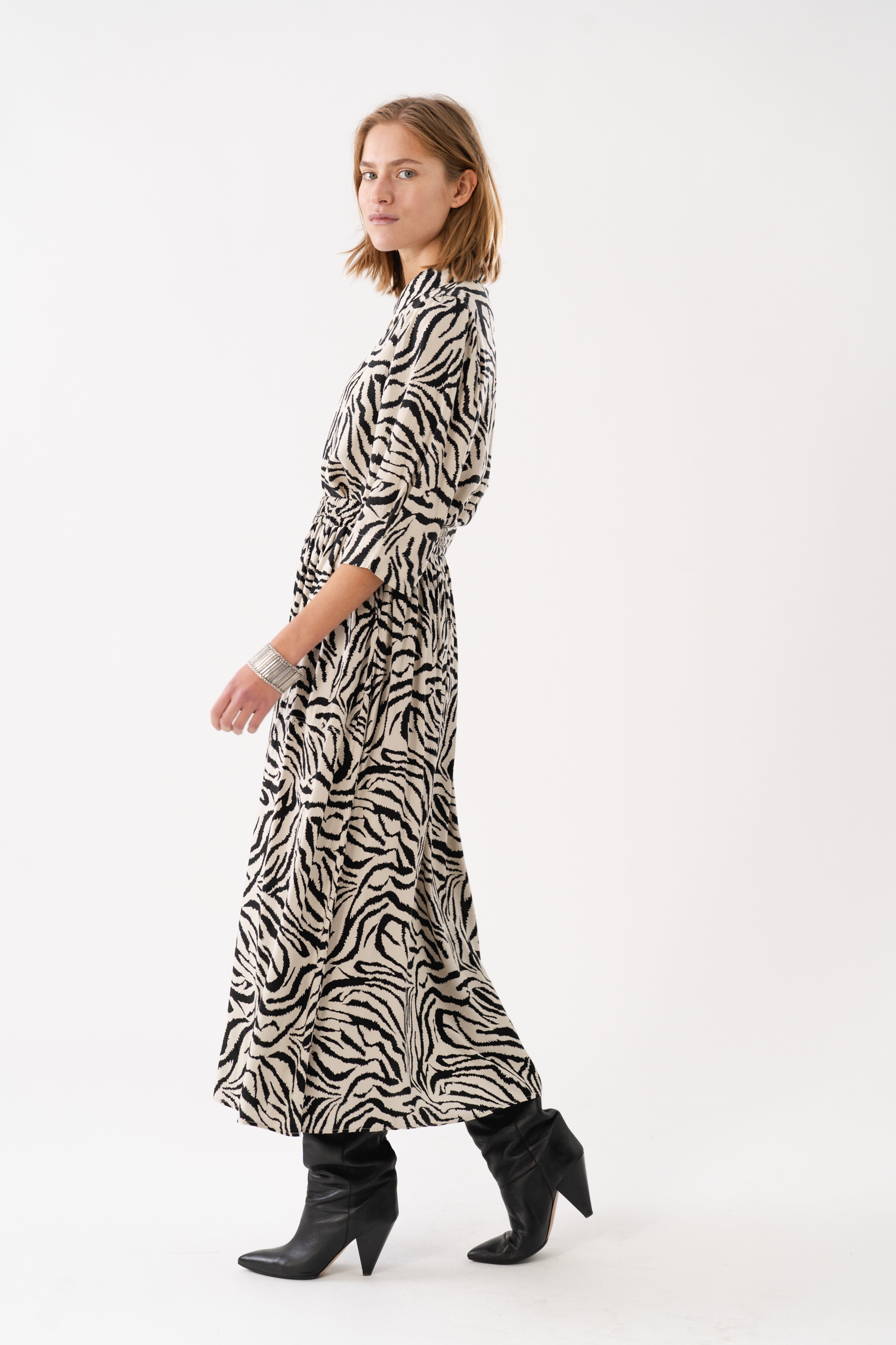 Lollys Laundry AkaneLL Maxi Skirt Skirt 73 Zebra print