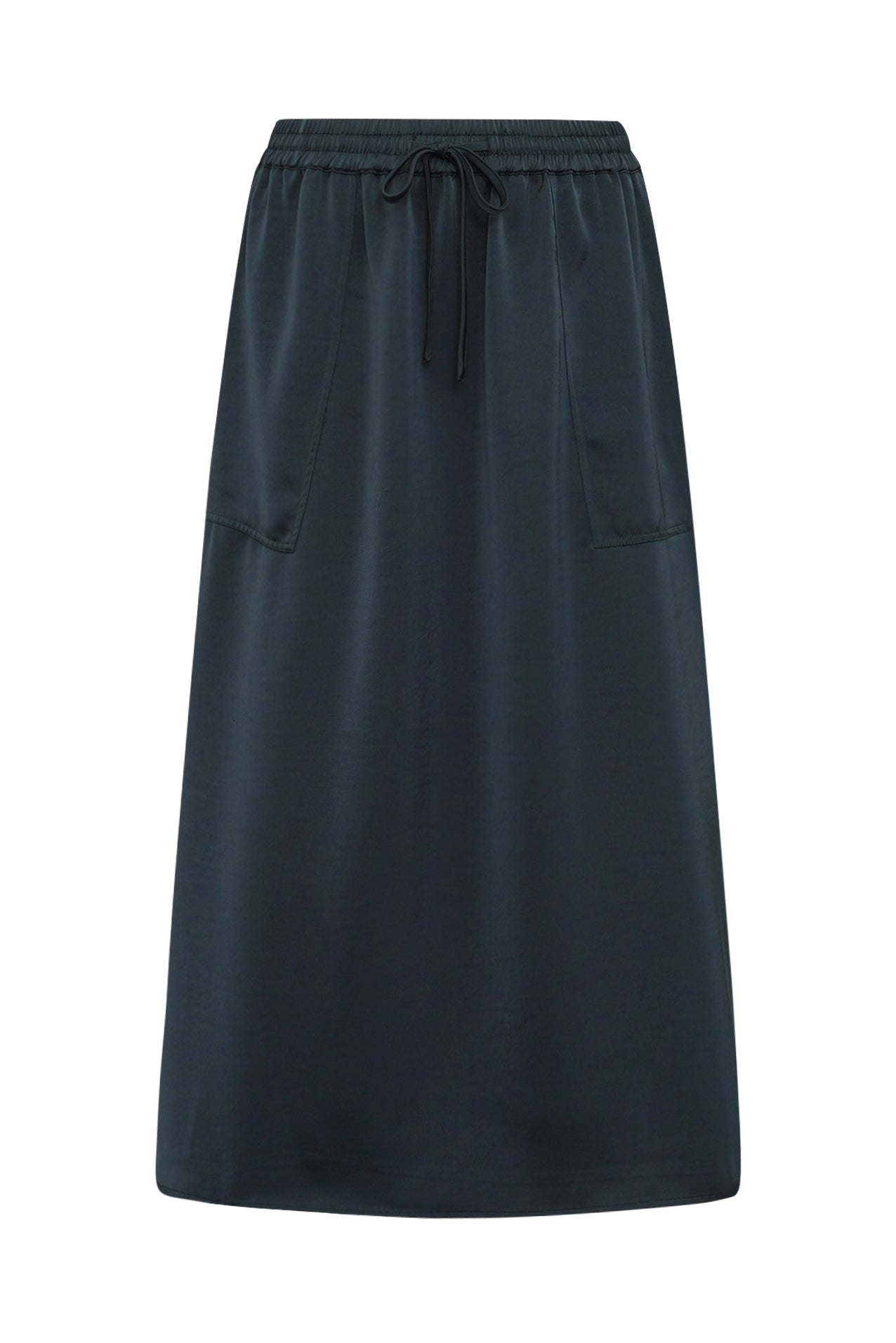 Lollys Laundry AkaneLL Midi Rock Skirt Dunkelbraun
