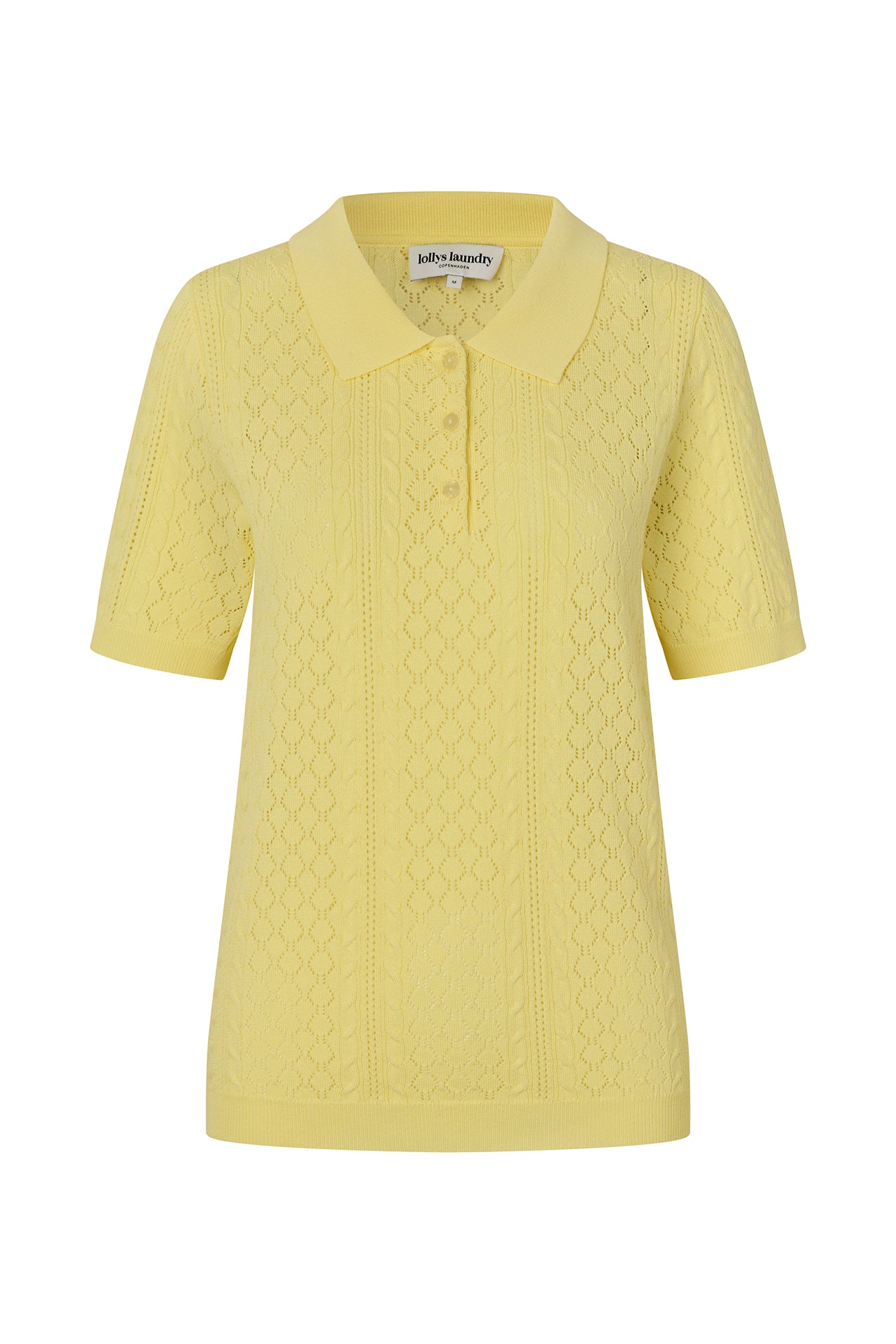 AlaiaLL Strickpolo - Neongelb