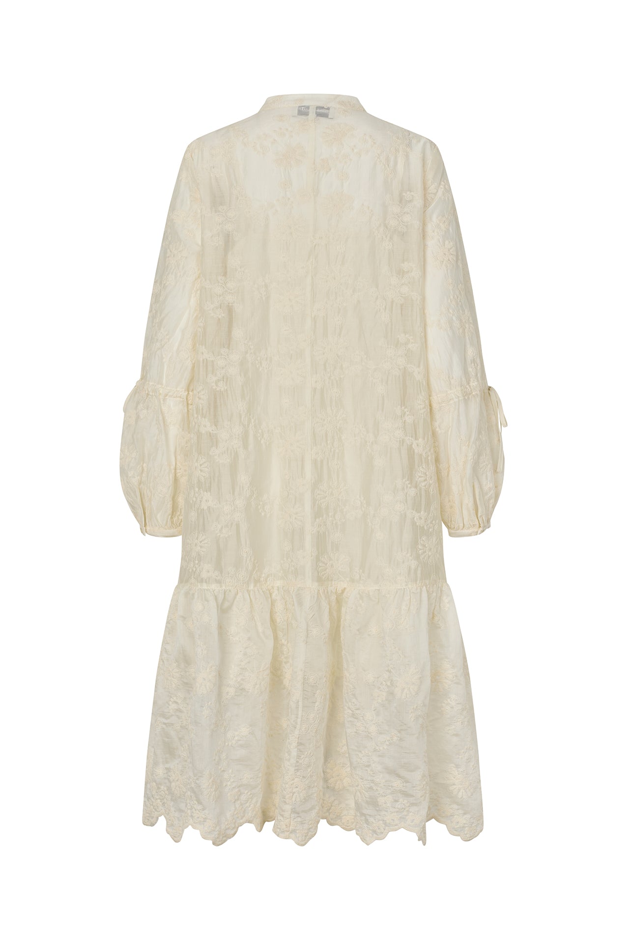 AlannaLL Midi Kleid - Creme