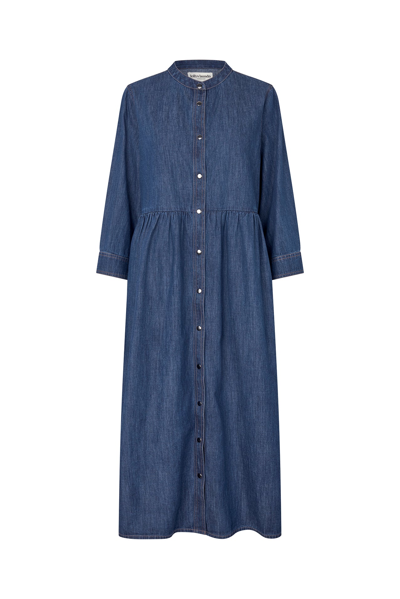 Lollys Laundry AliyaLL Maxi Kleid Dress Dunkelblau