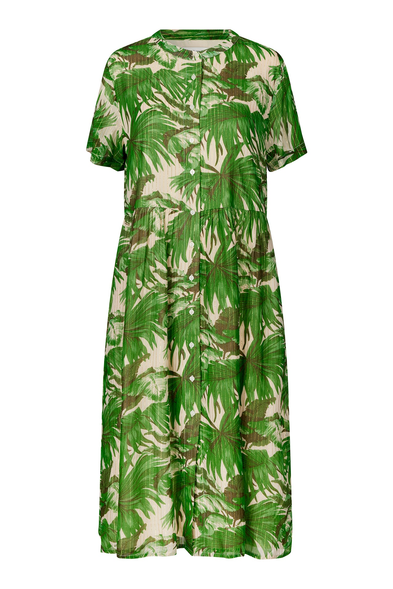 AliyaLL Midi Dress SS - Green