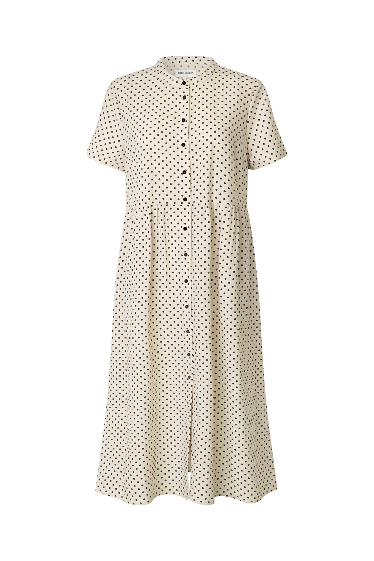 Lollys Laundry AliyaLL Midi Kleid Dress Creme