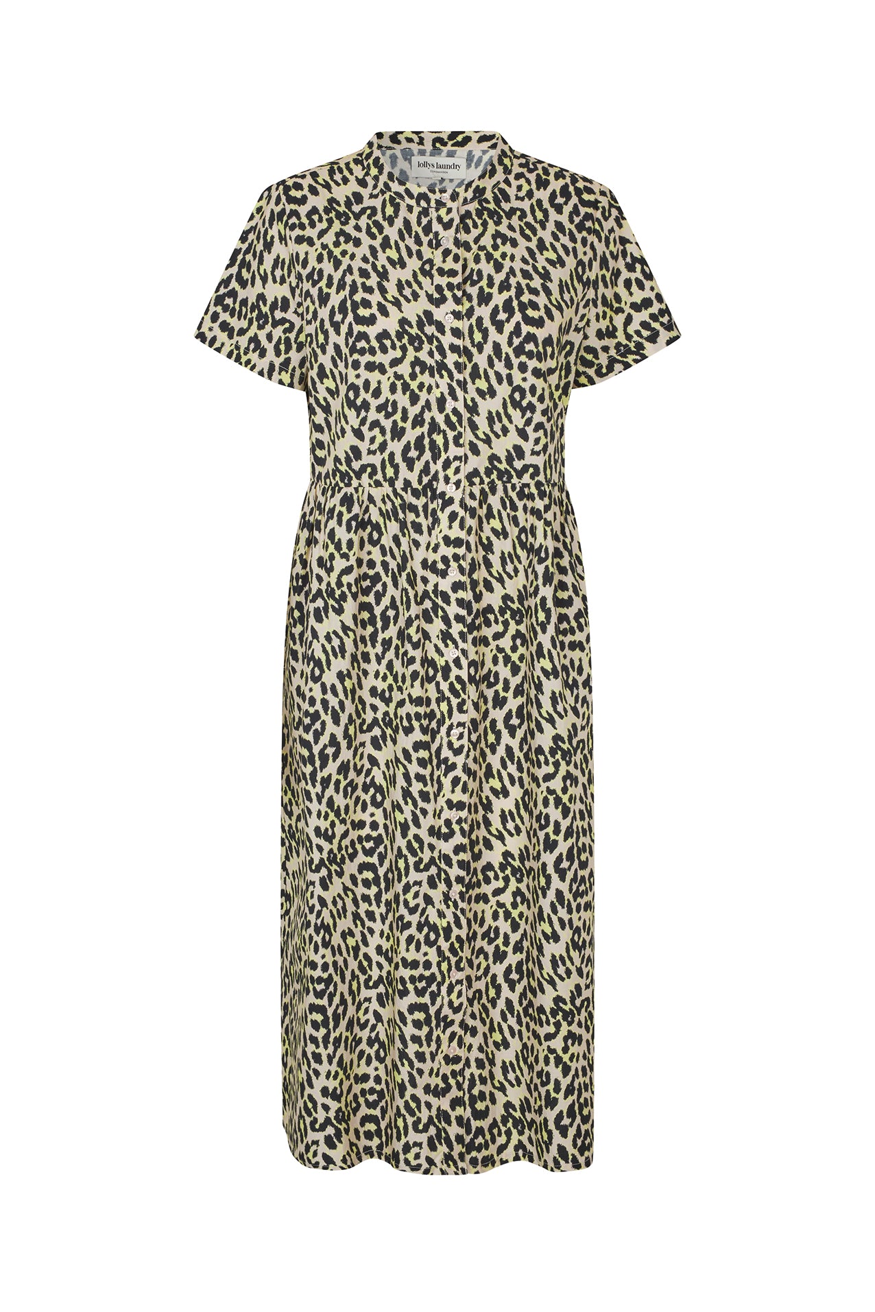 Lollys Laundry AliyaLL Midi Kleid Dress 39 Yellow