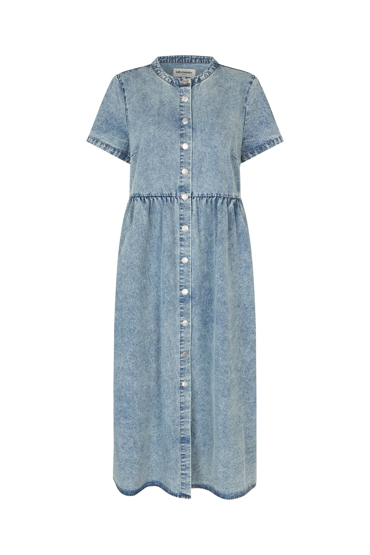 Lollys Laundry AliyaLl Maxi Kleid Dress Blaues Denim