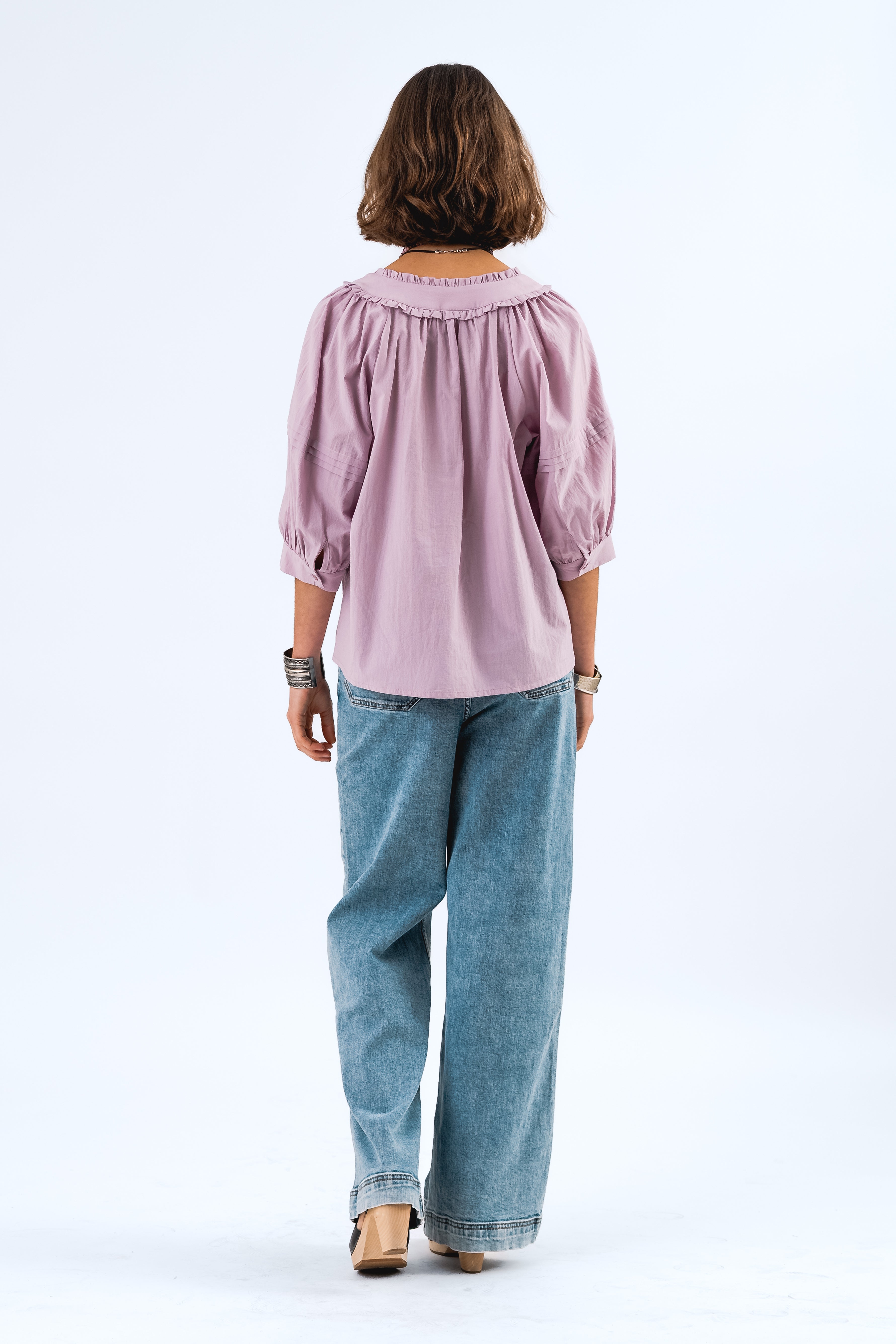 Lollys Laundry AlviLL Bluse 3/4 Blouse 52 Lavender