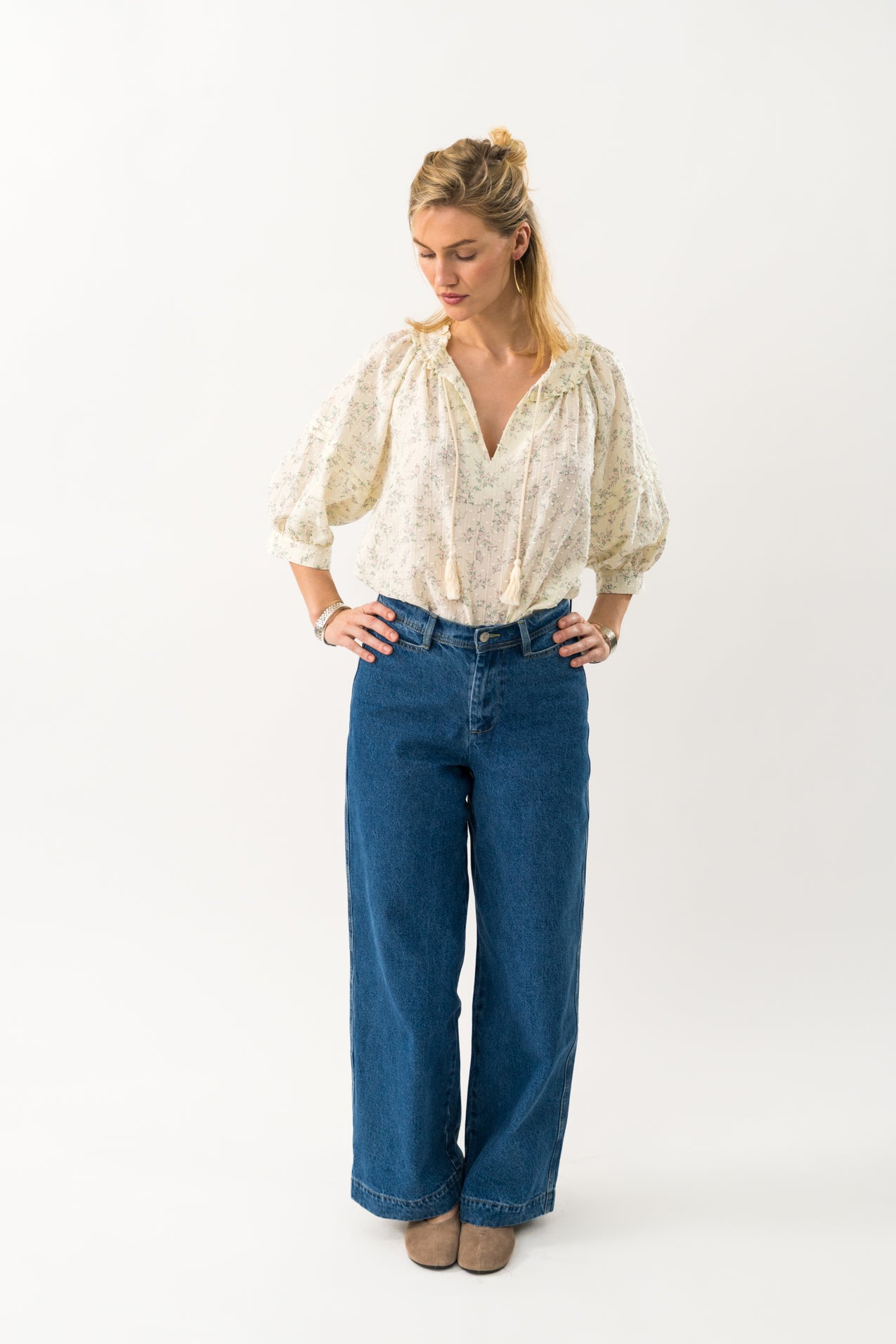 Lollys Laundry AlviLL Bluse Blouse 02 Creme