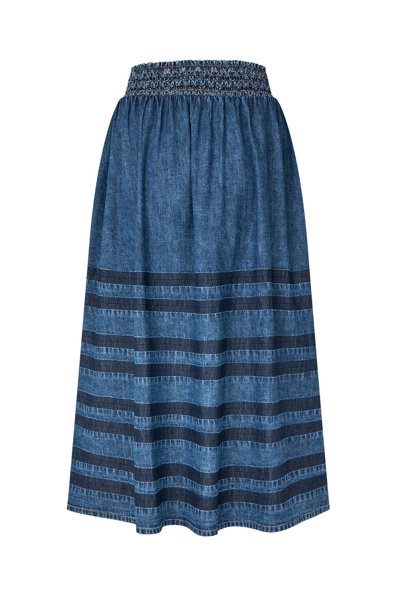 Lollys Laundry AmondLL Maxi Rock Skirt Blau