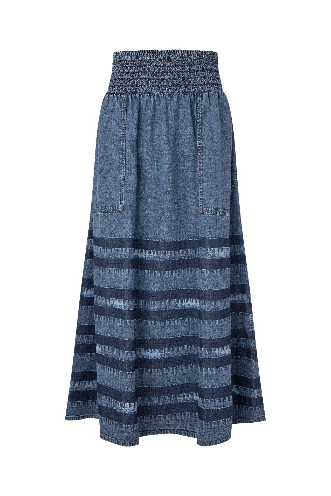 Lollys Laundry AmondLL Maxi Röcke Skirt 20 Blue