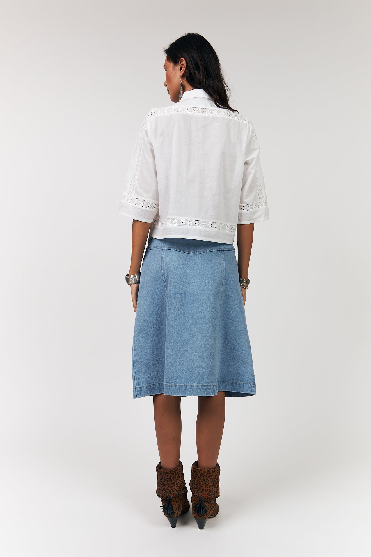 Lollys Laundry AmoraLL Hemdbluse Shirt 02 Creme