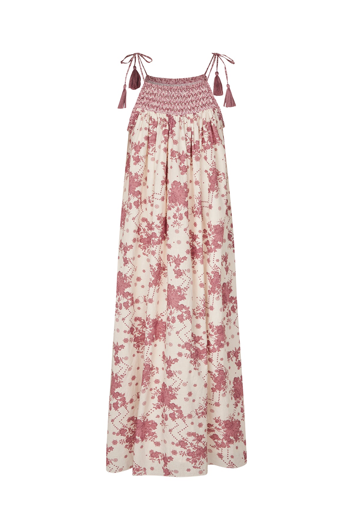 Lollys Laundry AngoLL Maxi Kleid Dress Blumenmuster
