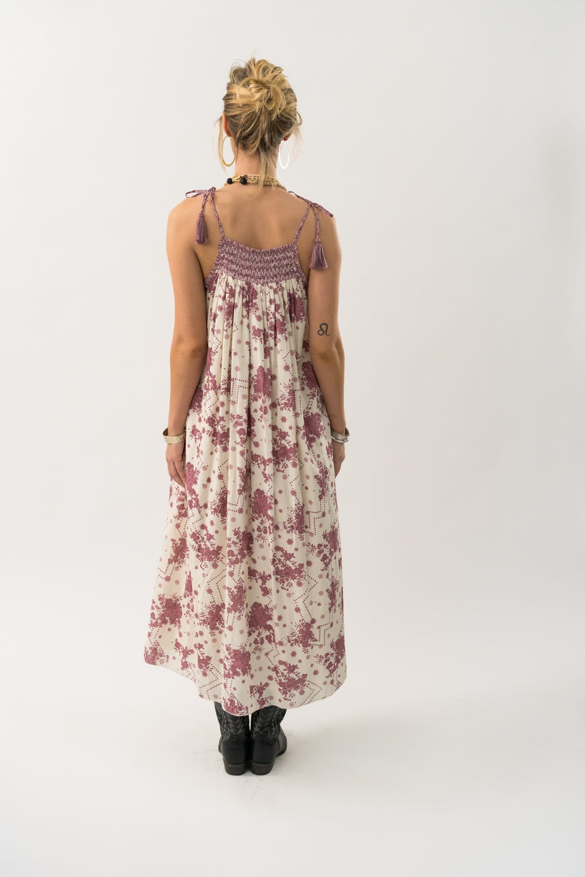 Lollys Laundry AngoLL Maxi Kleid Dress Blumenmuster