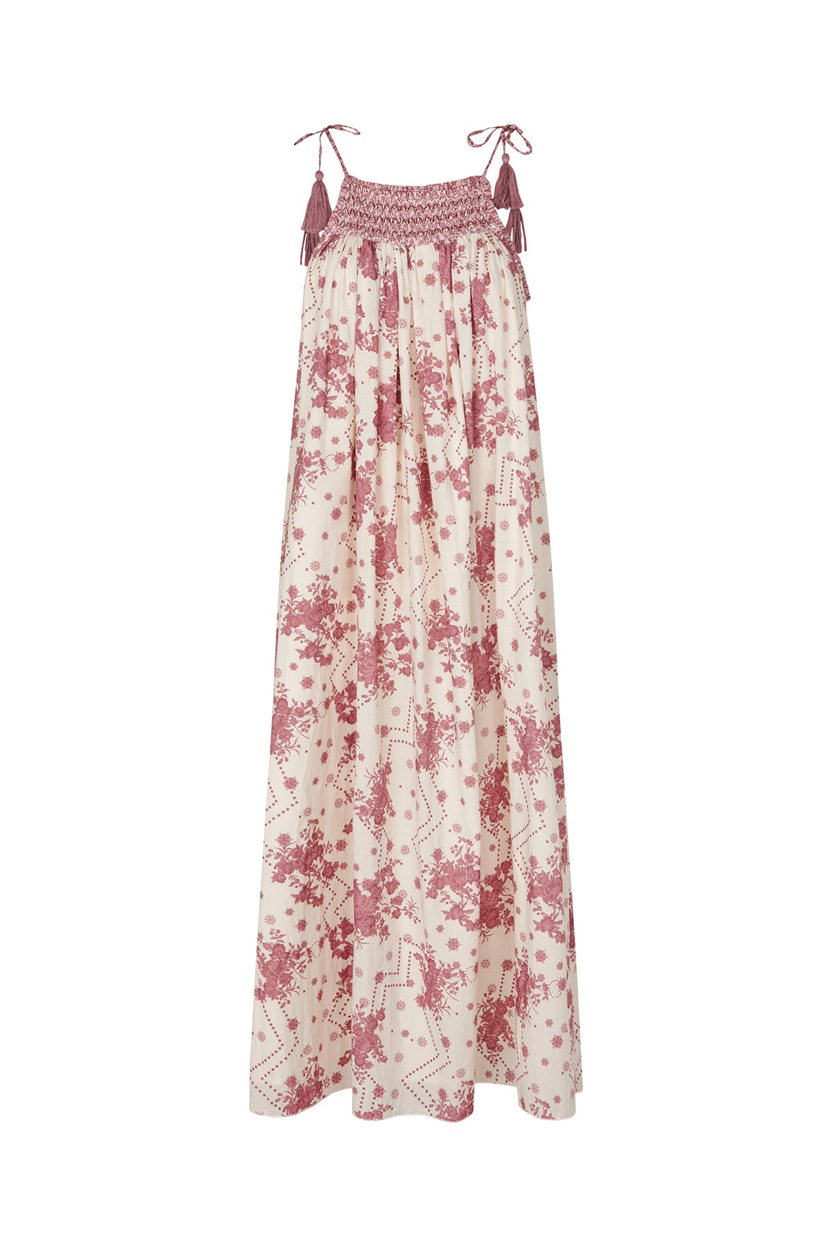 Lollys Laundry AngoLL Maxi Kleid Dress Blumenmuster