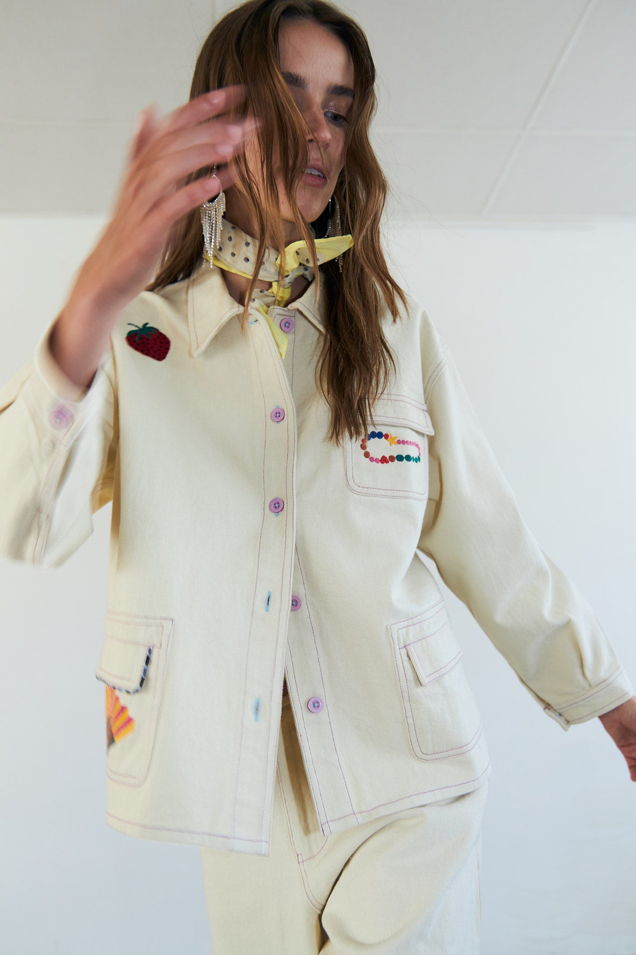 AprilLL Jacke - Creme