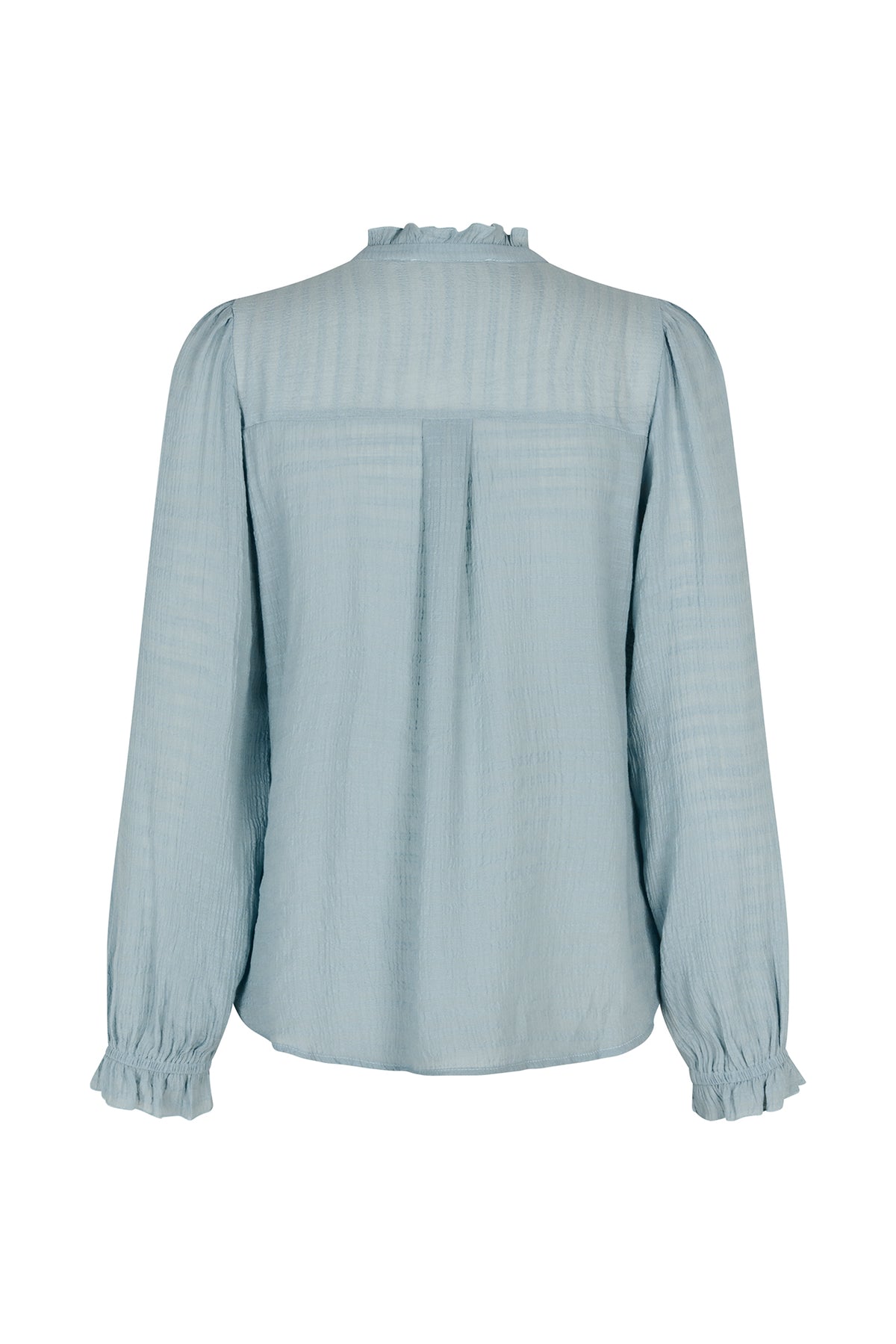 Lollys Laundry ArielLL Hemdbluse Shirt Gedämpftes Blau