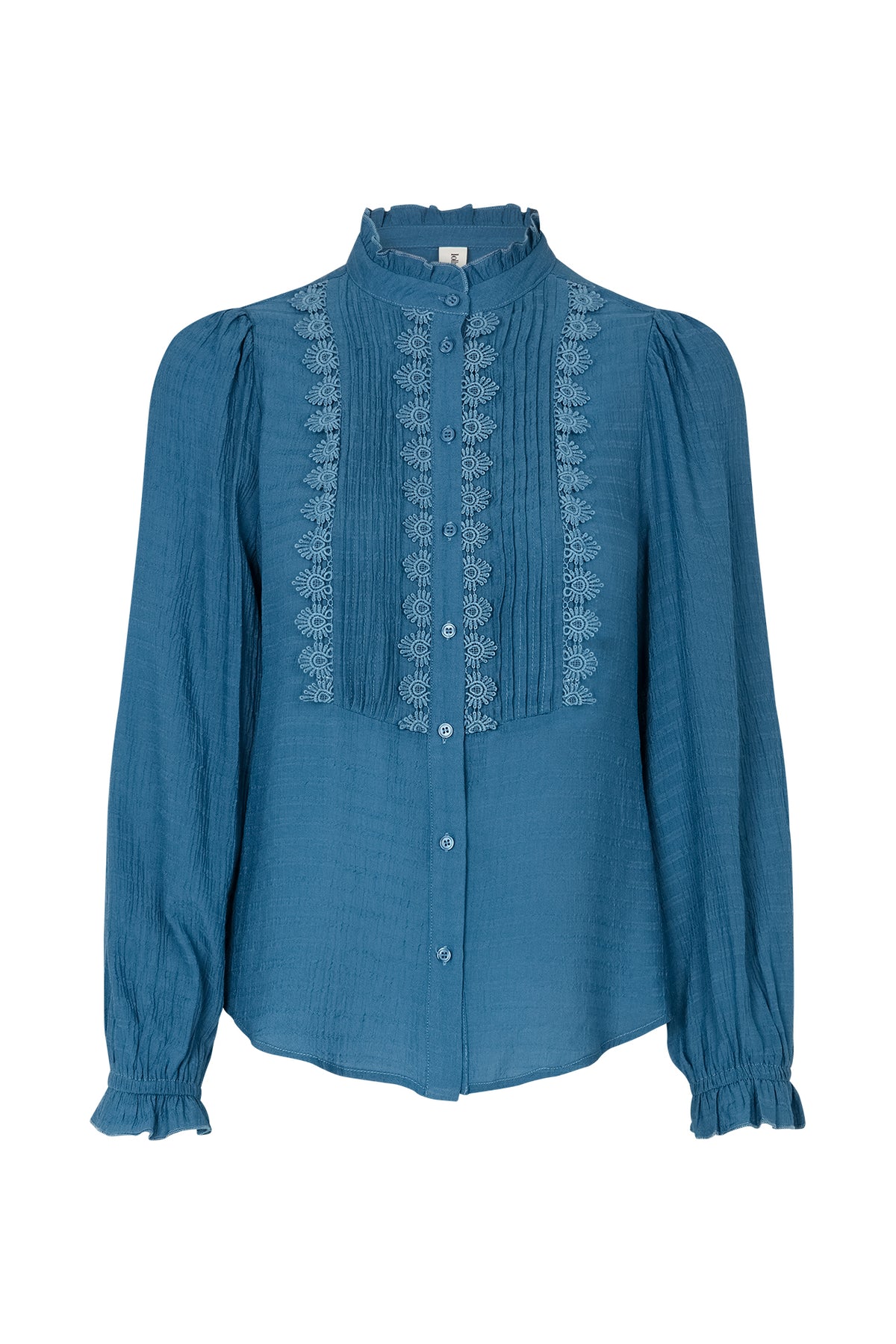 Lollys Laundry ArielLL Shirt LS Shirt Dunkelblau