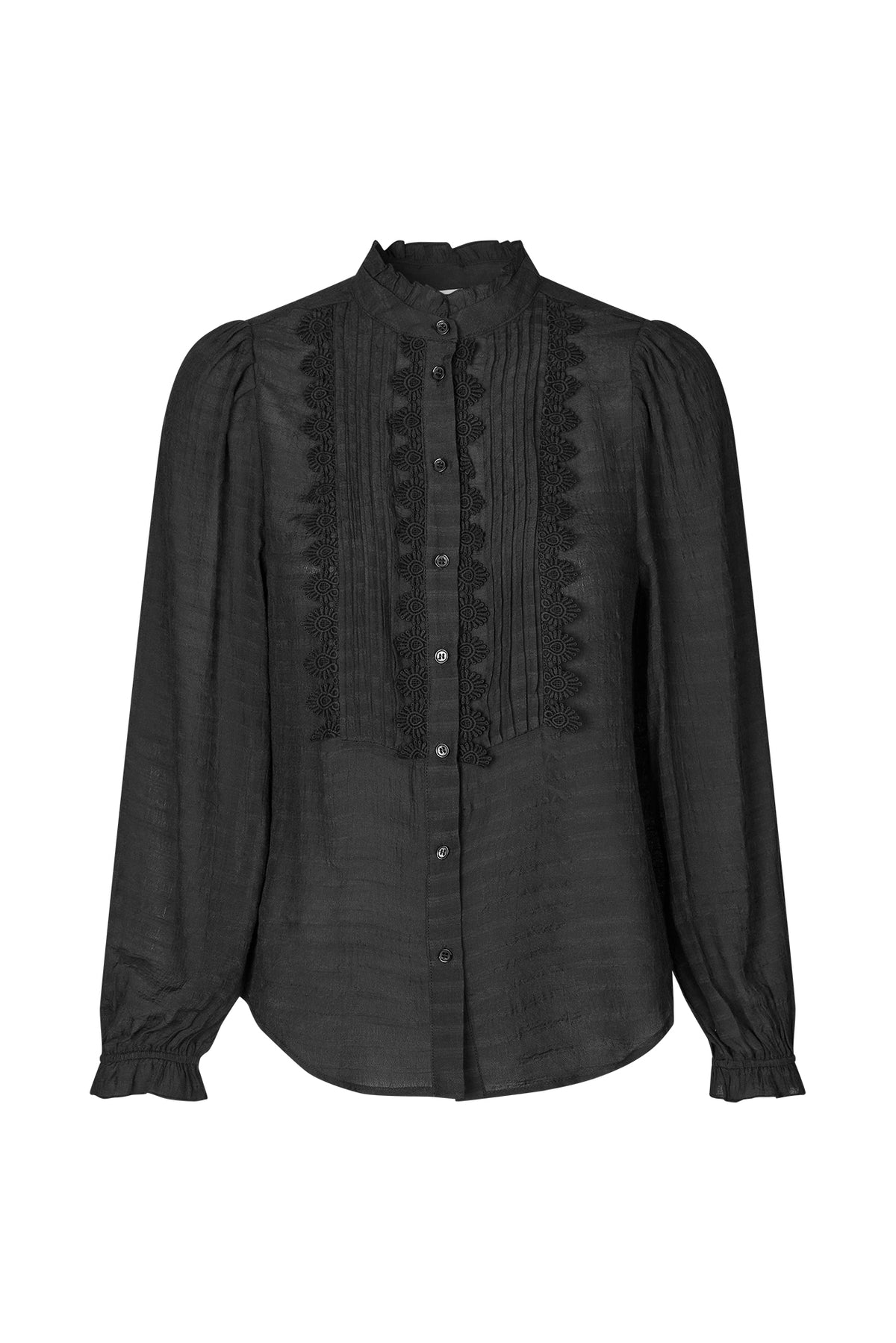 Lollys Laundry ArielLL Shirt LS Shirt Schwarz