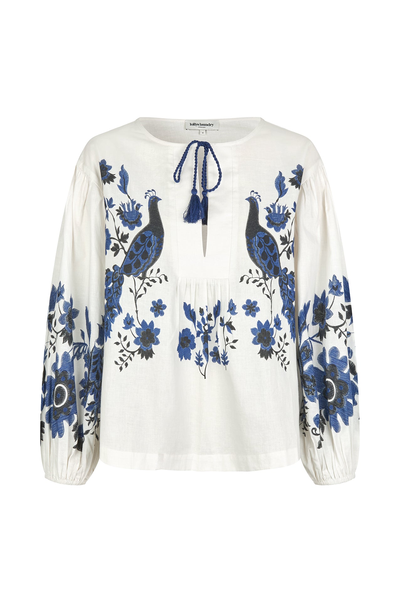 Lollys Laundry AskarLL Blouse 3/4 Blouse 02 Creme