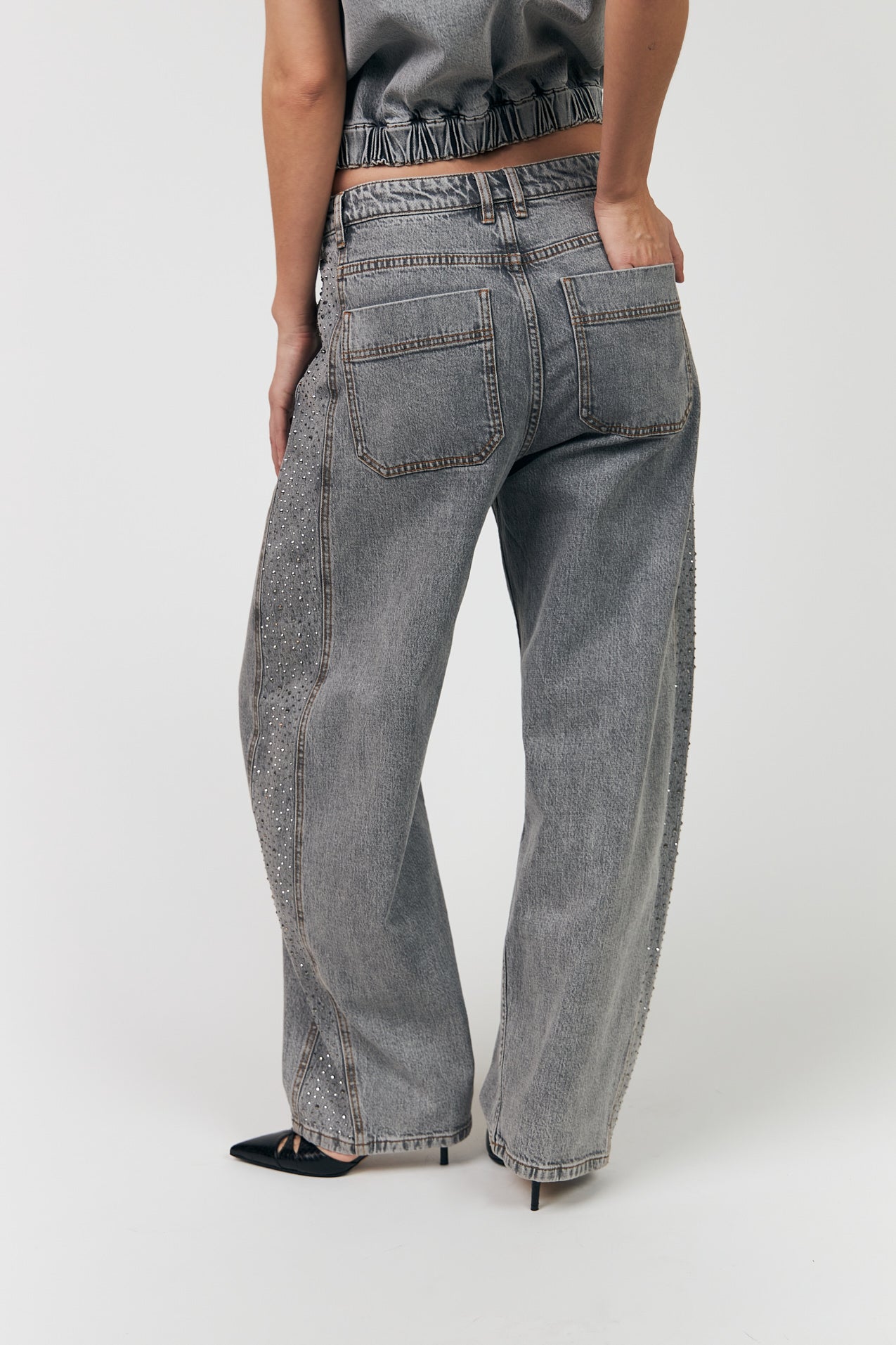 AvaLL Jeans - Light Grey