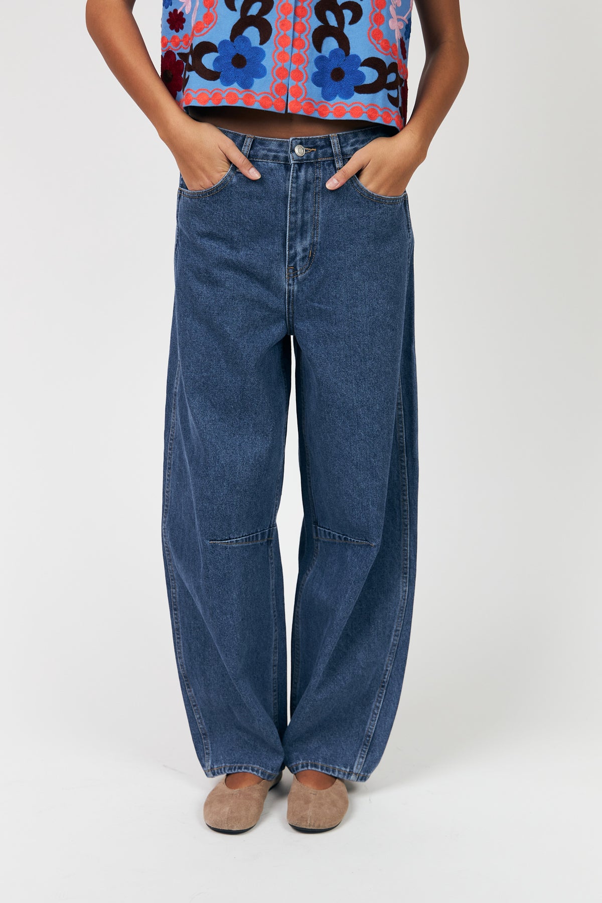 Lollys Laundry AvaLL Jeans Pants Blau