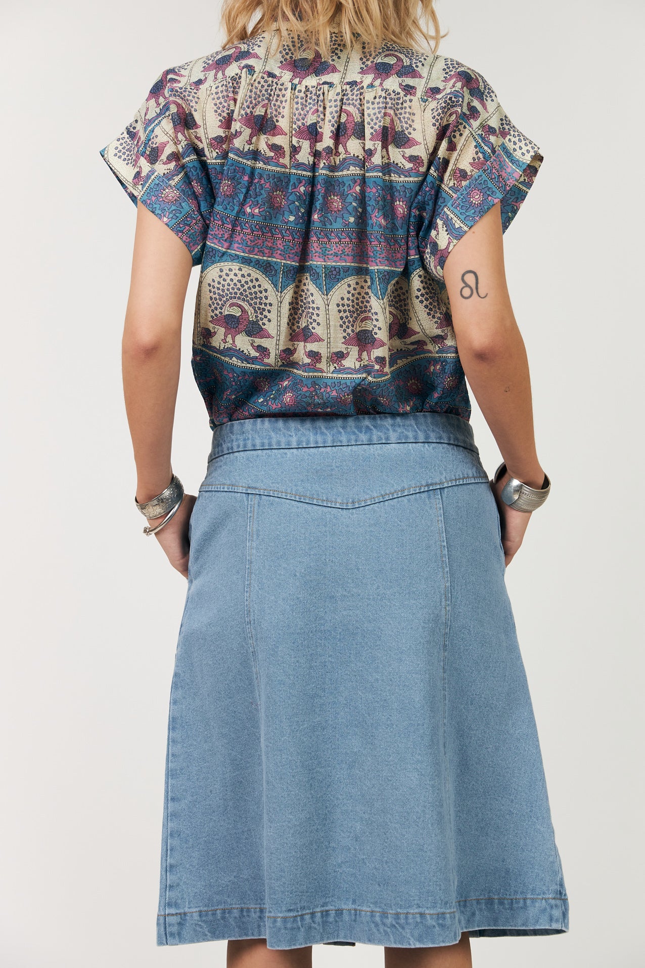 BadalLL Bluse - Blue