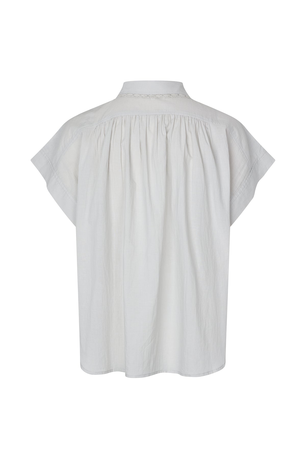 Lollys Laundry BadalLL Hemdbluse Shirt Anthrazitgrau