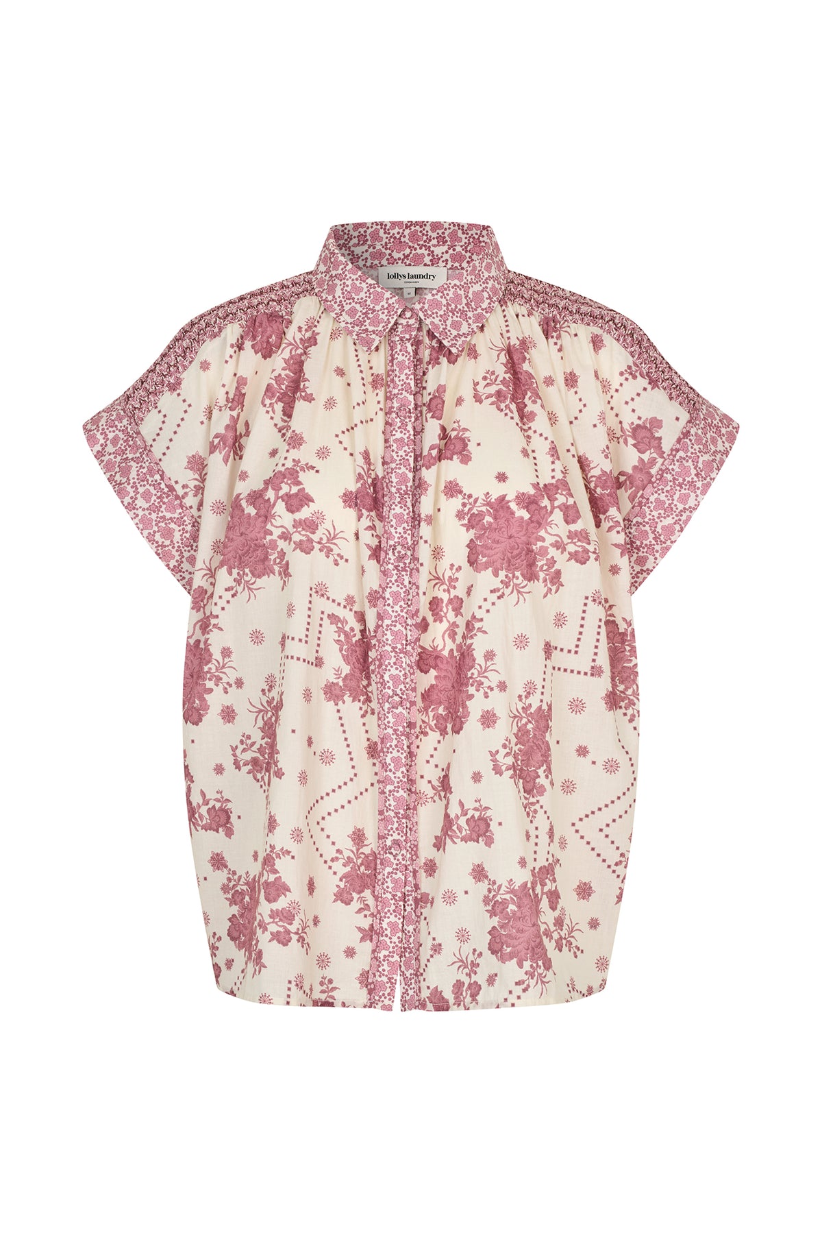 Lollys Laundry BadalLL Hemdbluse Shirt Blumenmuster