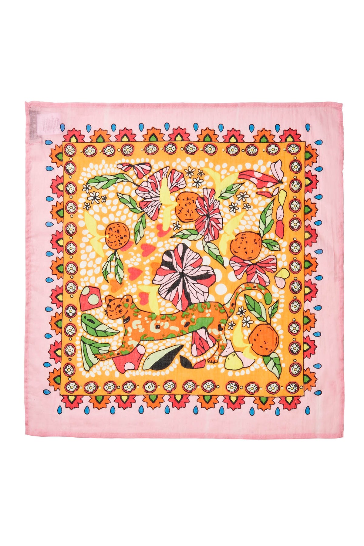 Lollys Laundry BellatrixLL Tuch Scarf Pink
