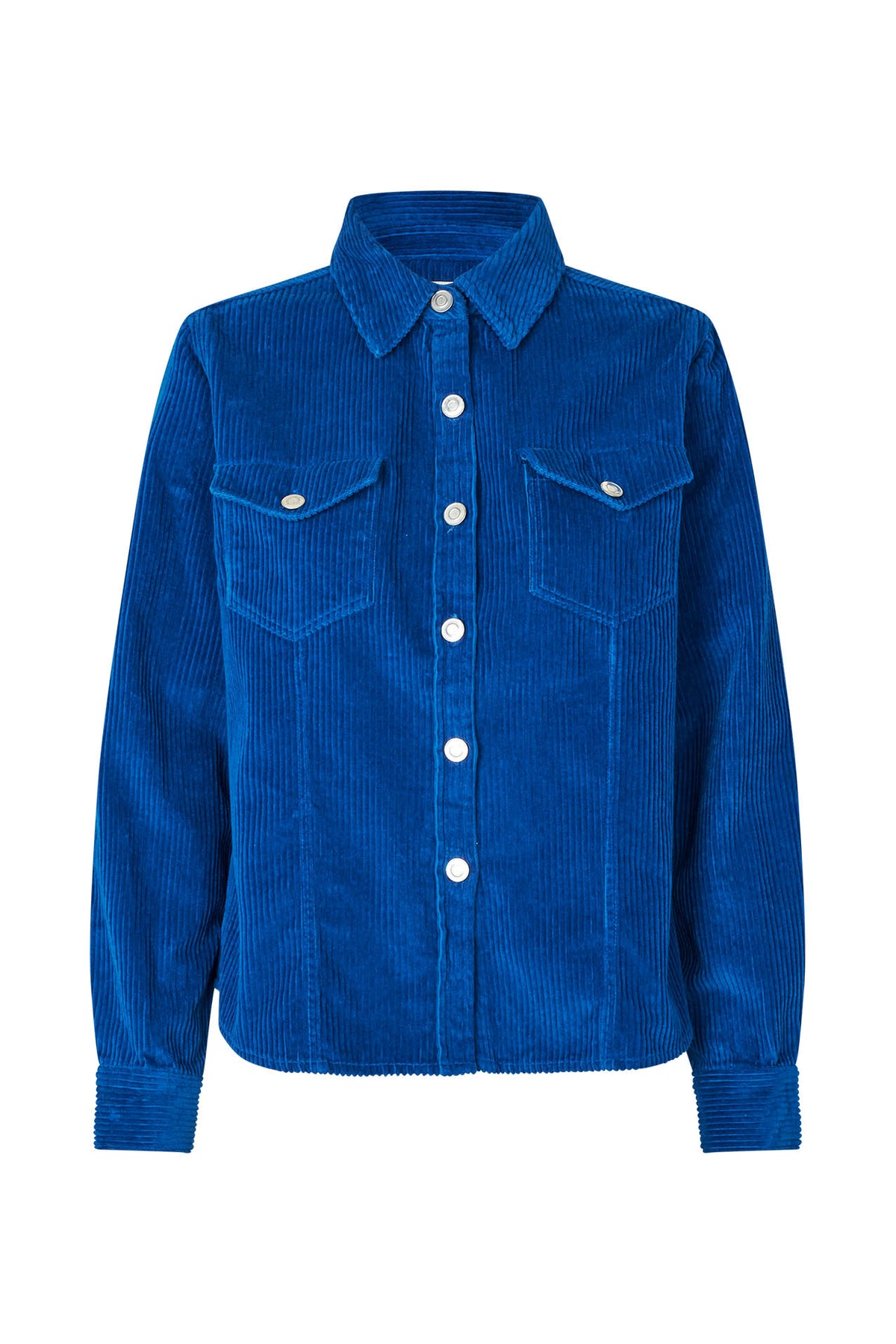 Lollys Laundry BigumLL Hemdbluse Shirt 97 Neon Blue