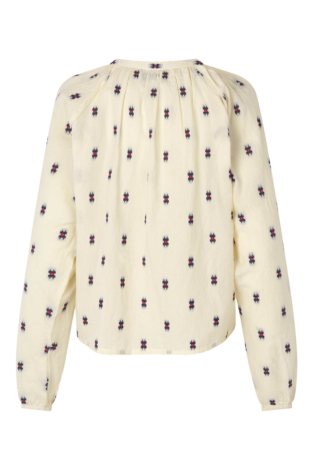 Lollys Laundry BiharLL Blouse LS Shirt 02 Creme