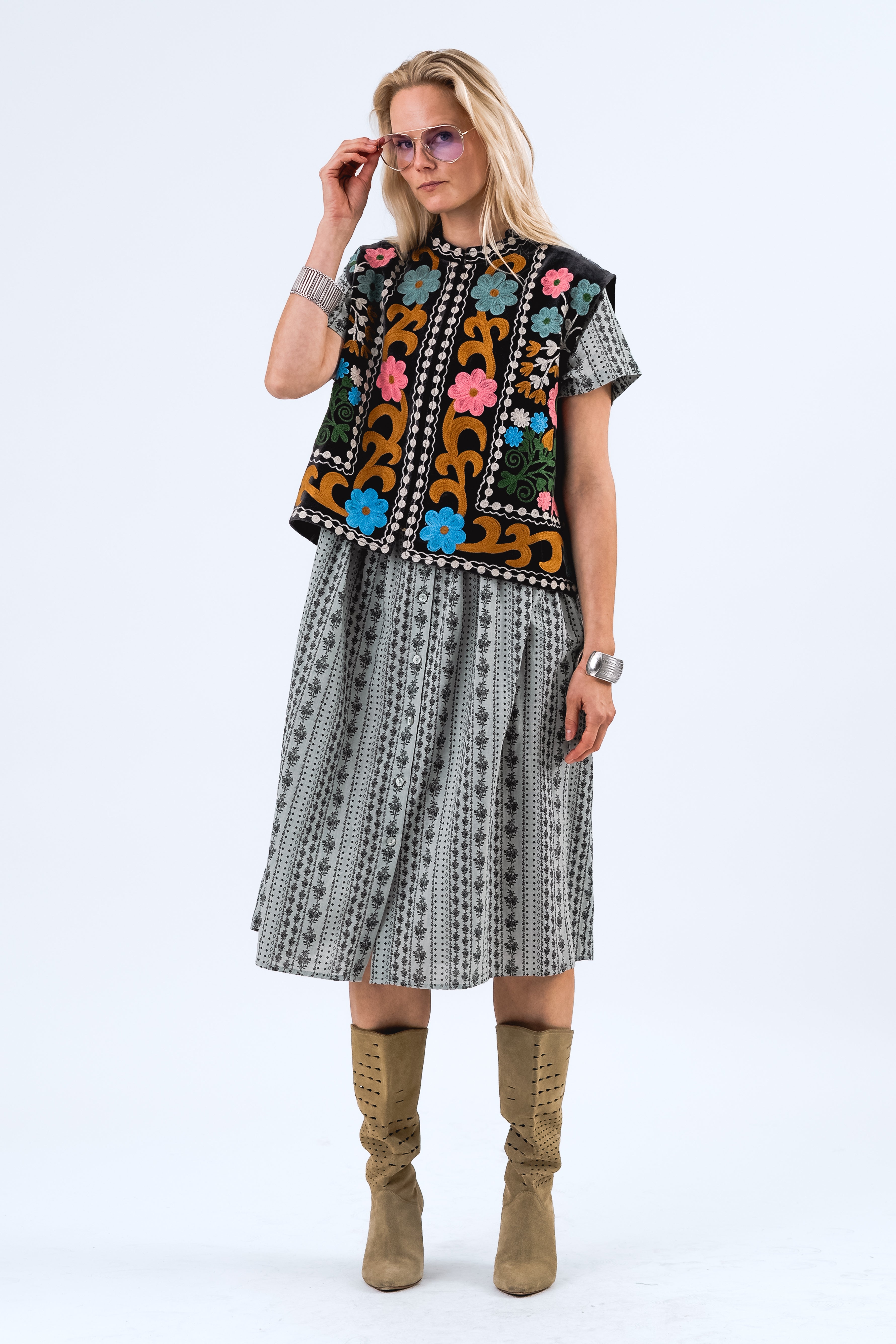 BinLL Weste - Washed Black