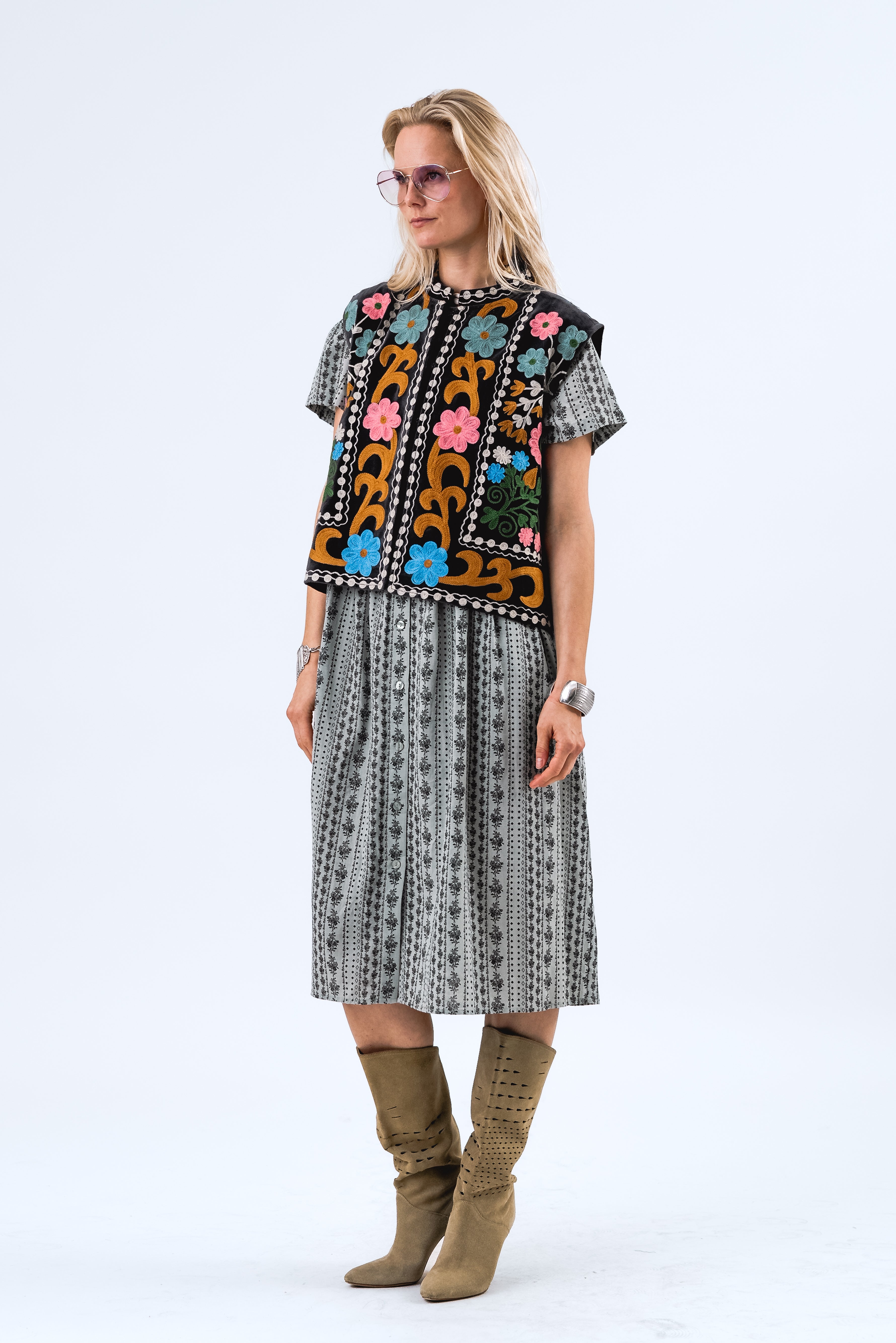 BinLL Weste - Washed Black