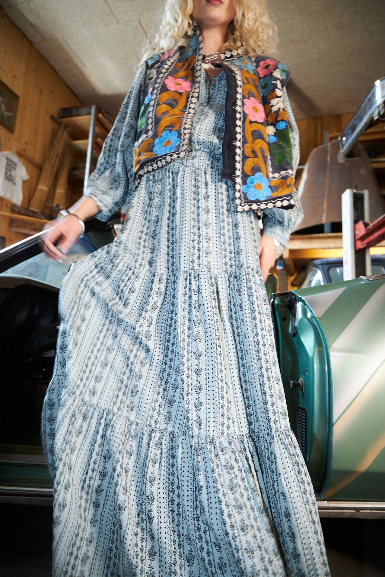 BinLL Weste - Washed Black