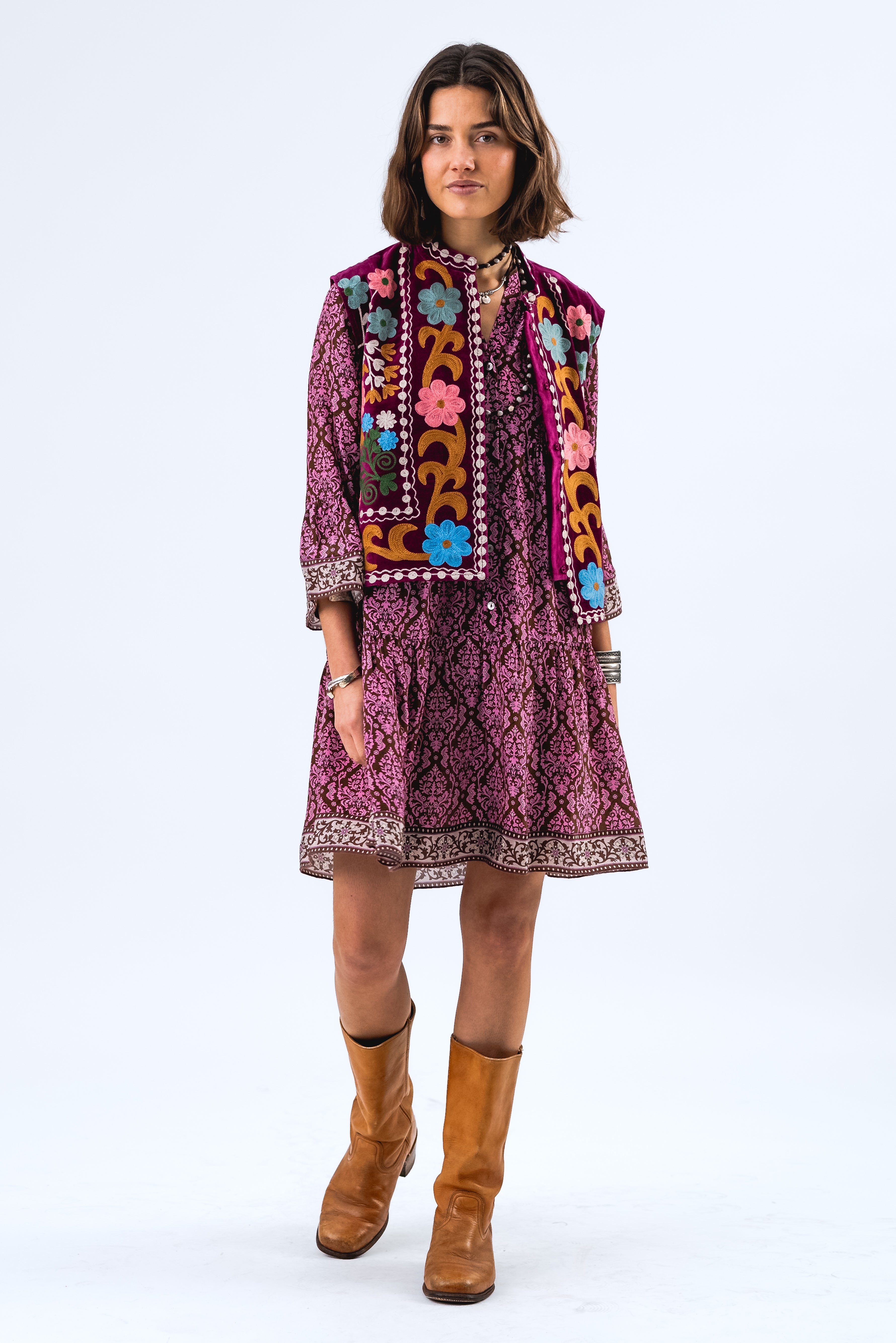 Lollys Laundry BinLL Weste Vest 51 Pink