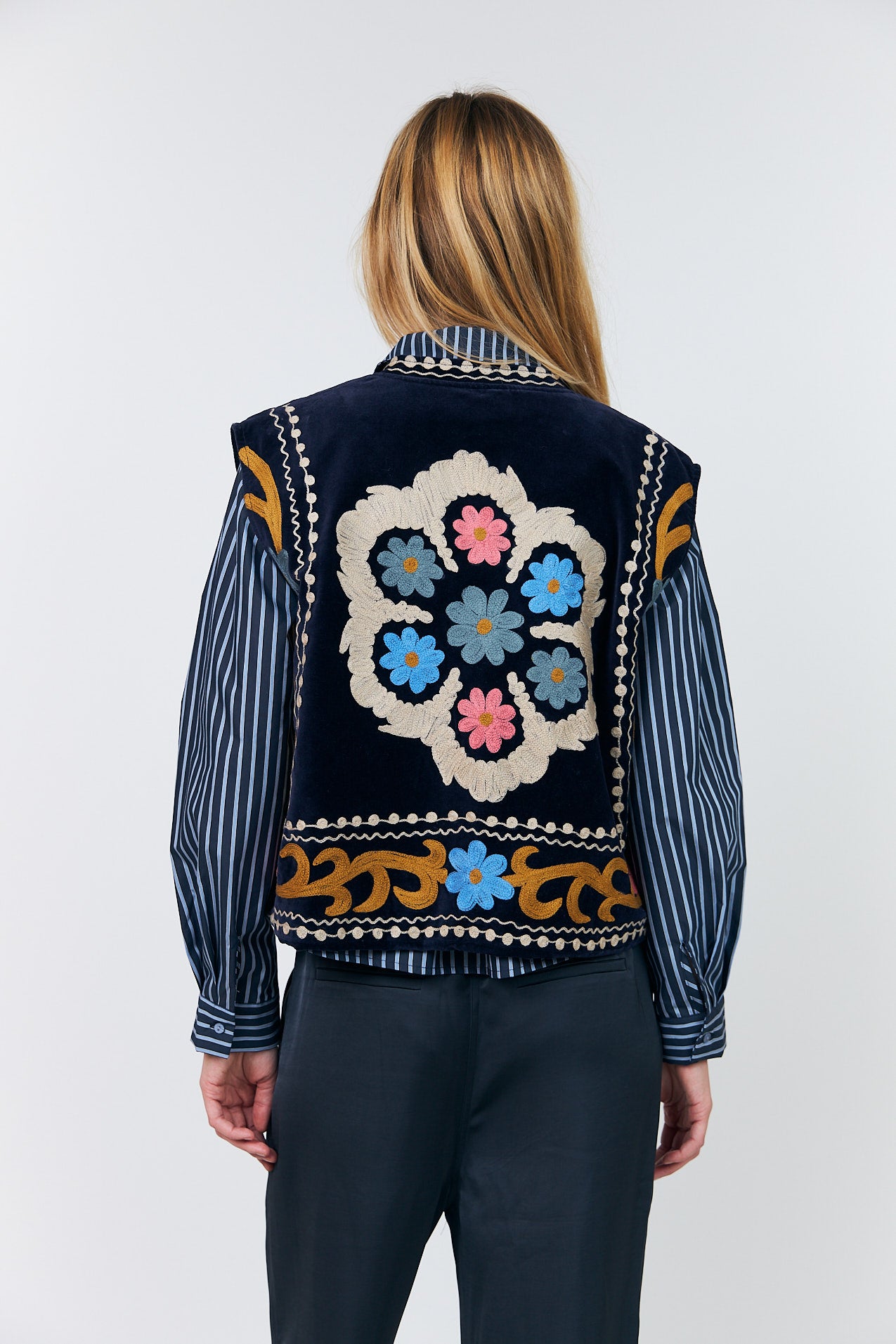 Lollys Laundry BinLL Weste Vest Dunkelblau