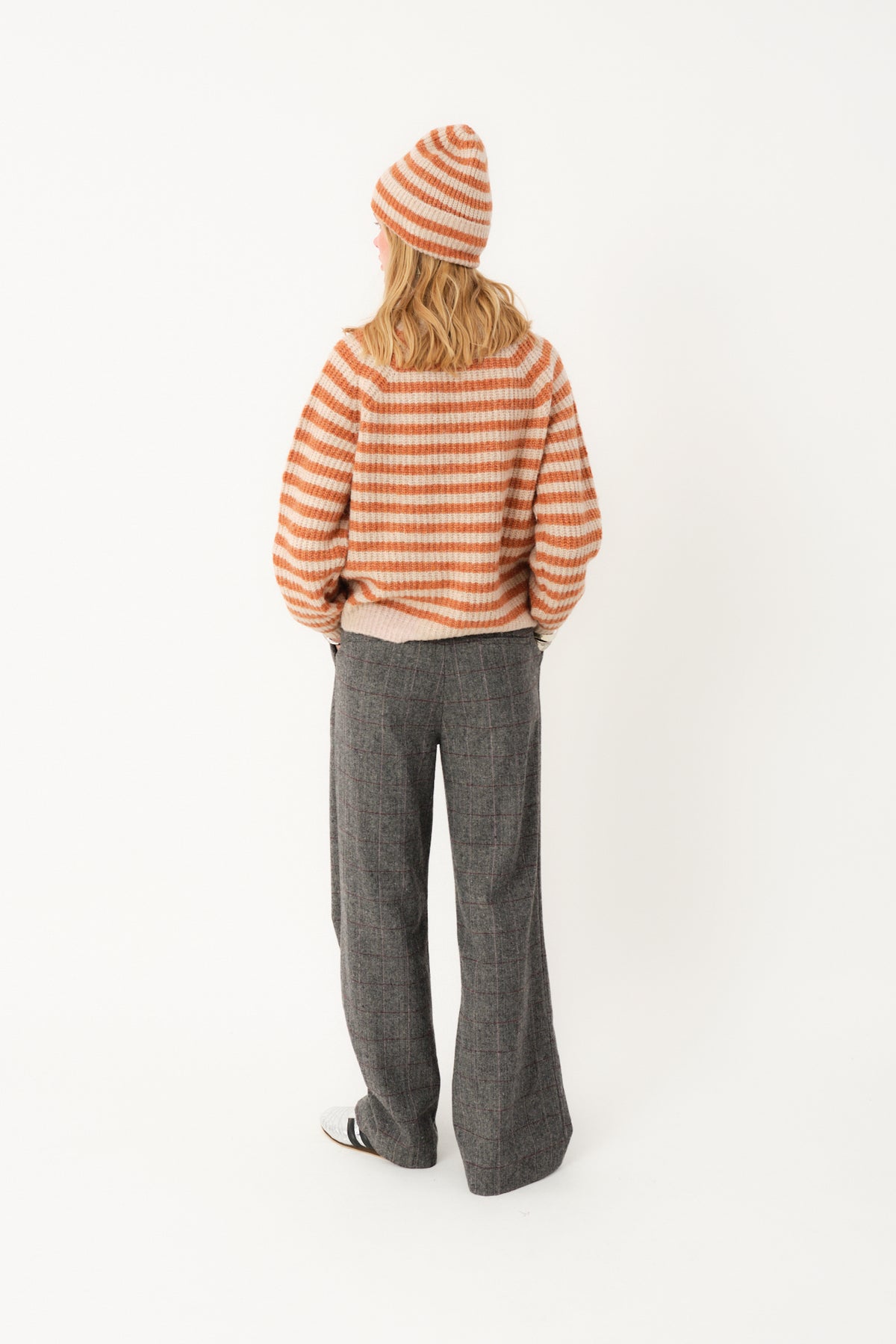 Lollys Laundry BinaLL Strick Jumper Jumper Rostbraun