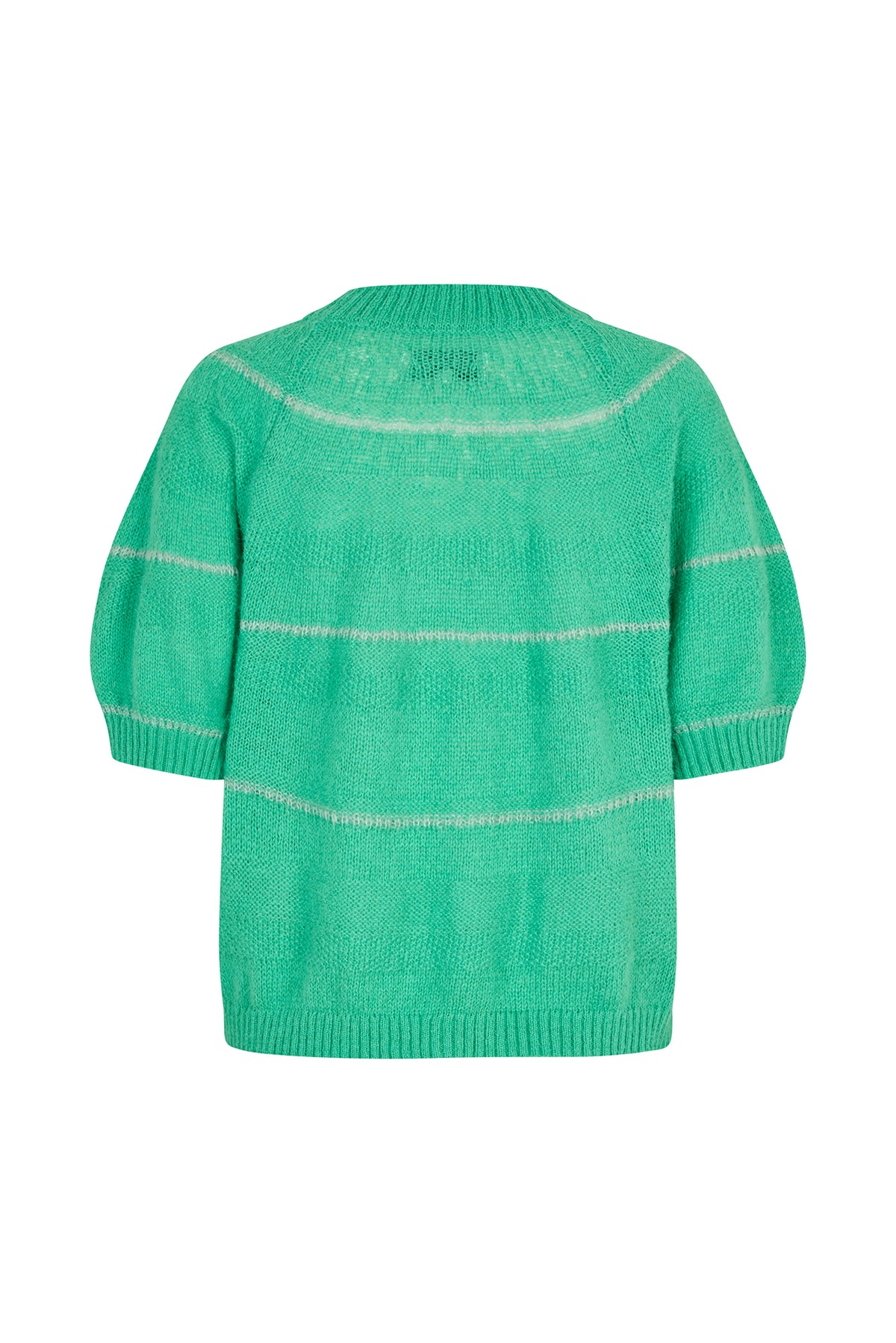 Lollys Laundry BjorkLL Strickpullover Jumper Neon grøn