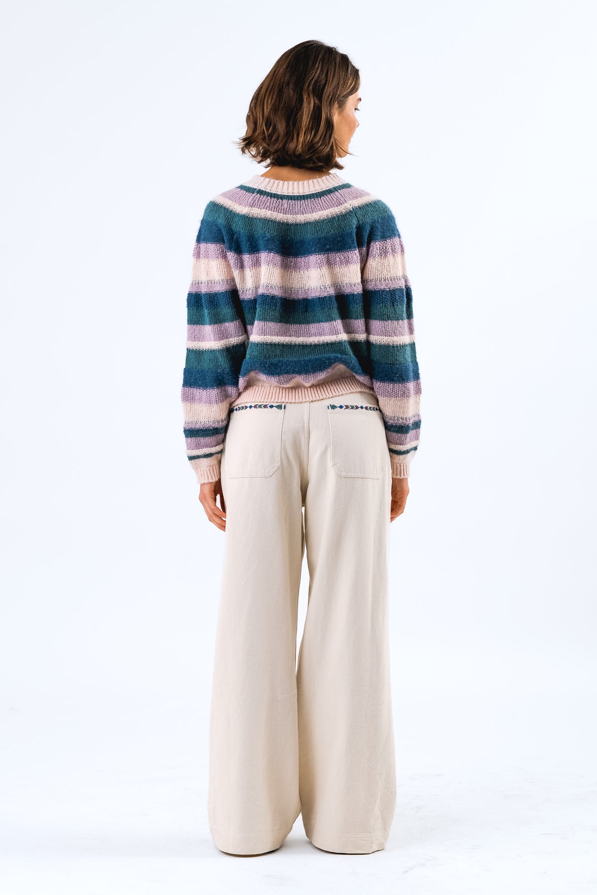 Lollys Laundry BjorkLL Strickpullover Jumper Lavendel