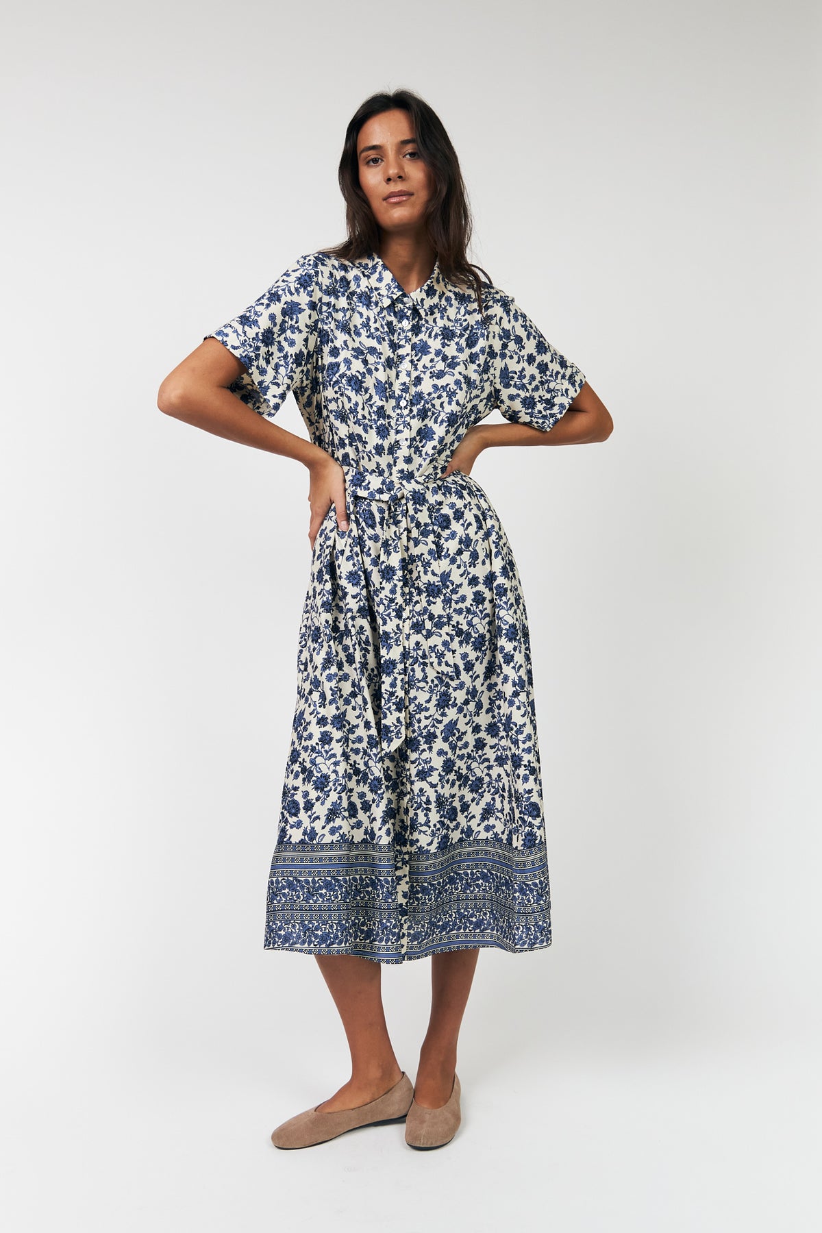 Lollys Laundry BlakeLL Midikleid Dress Blau