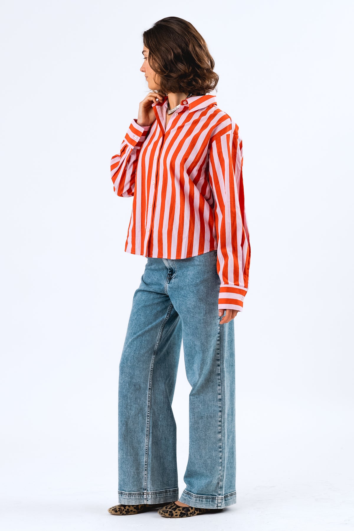 Lollys Laundry BleekerLL Hemdbluse Shirt Streifen