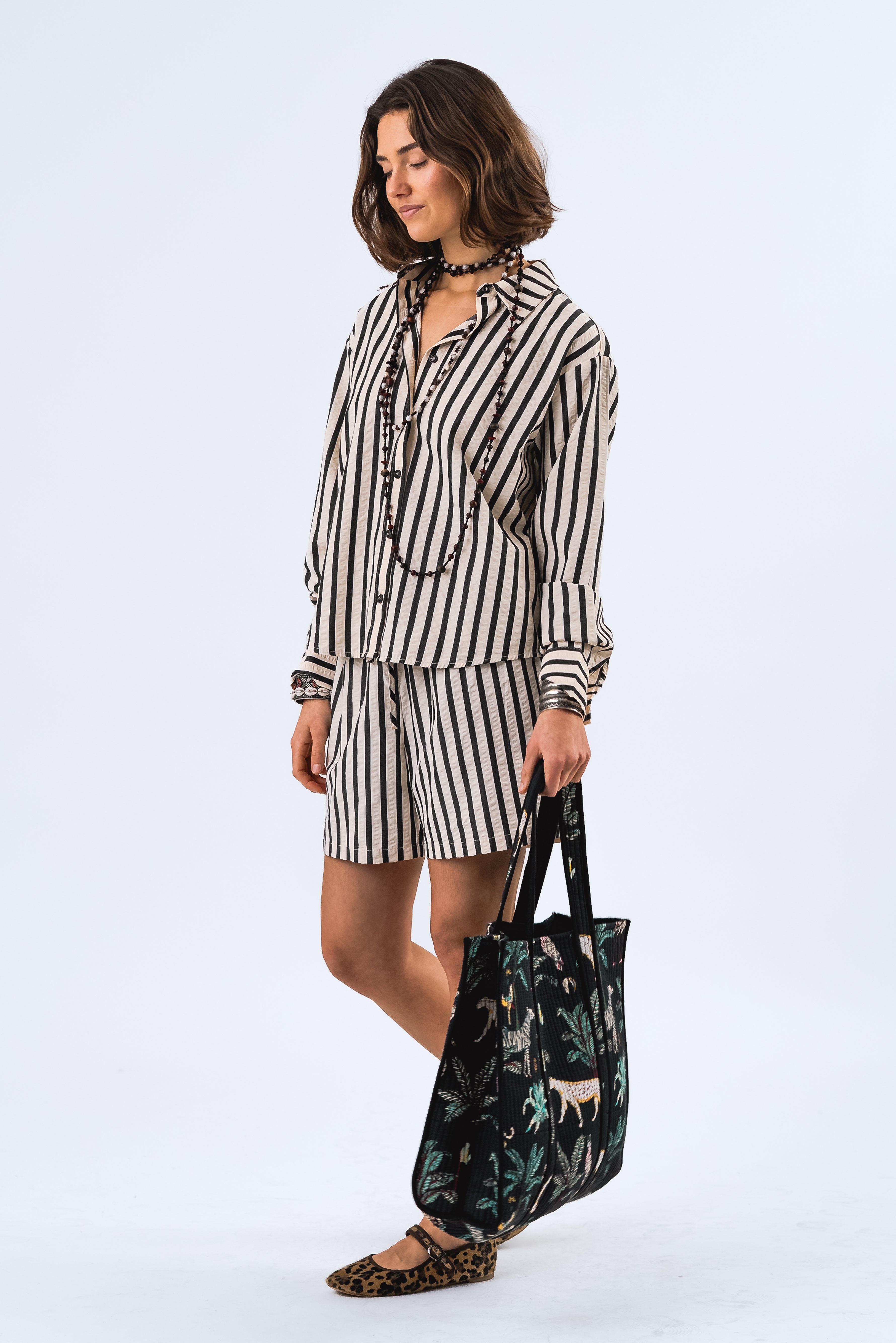 Lollys Laundry BleekerLL Hemdbluse Shirt 80 Stripe