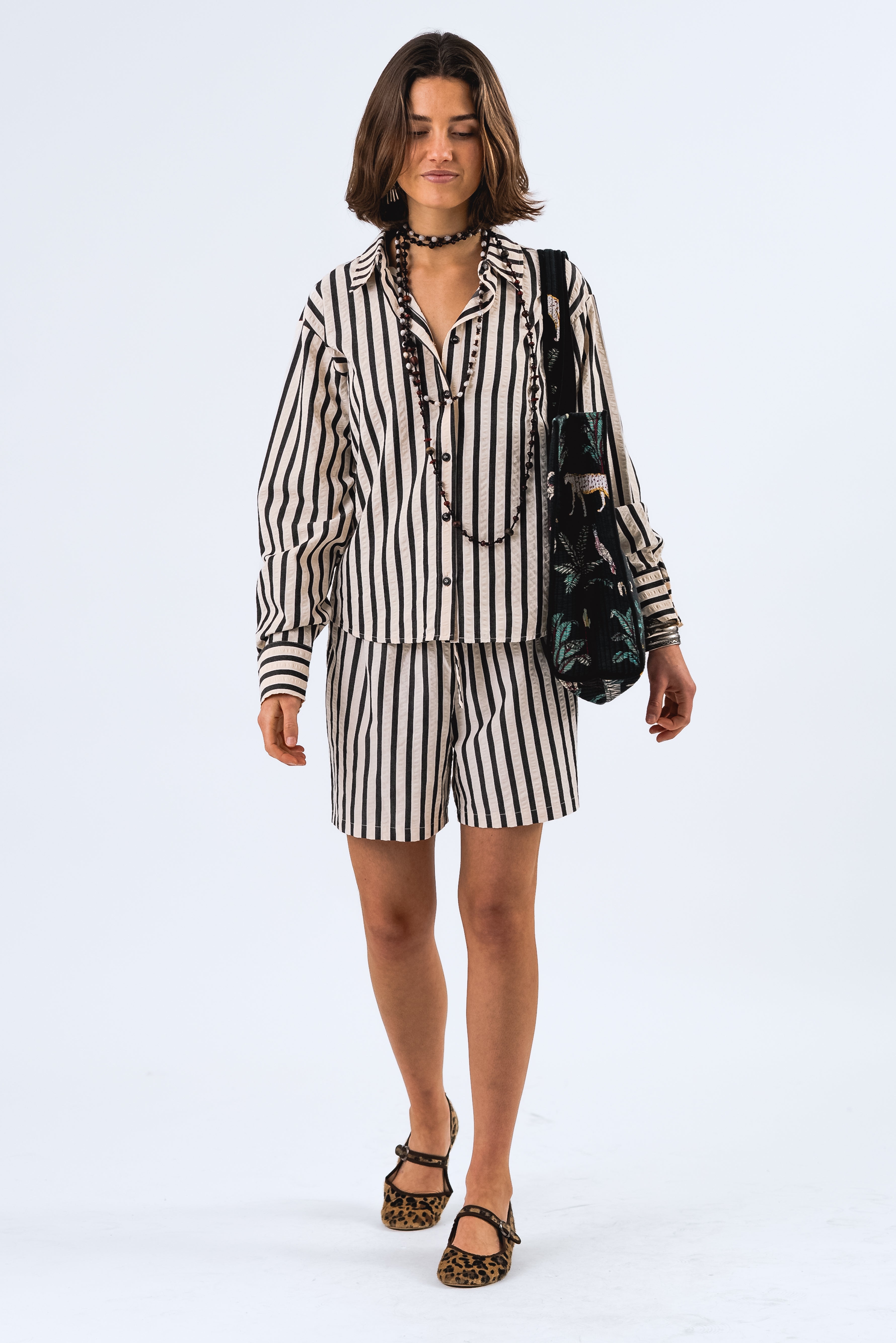 Lollys Laundry BleekerLL Hemdbluse Shirt 80 Stripe