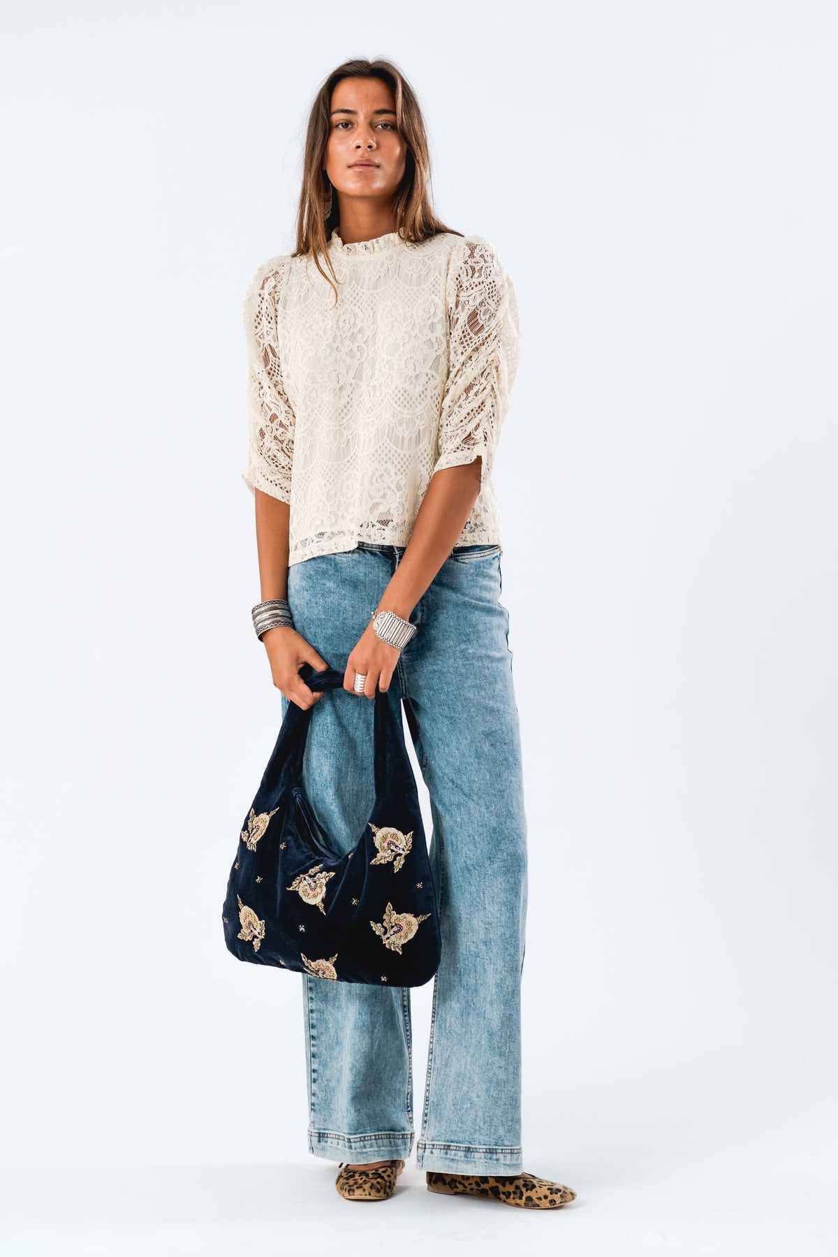 Lollys Laundry BluebellLL Hobo Bag Accessories Dunkelblau