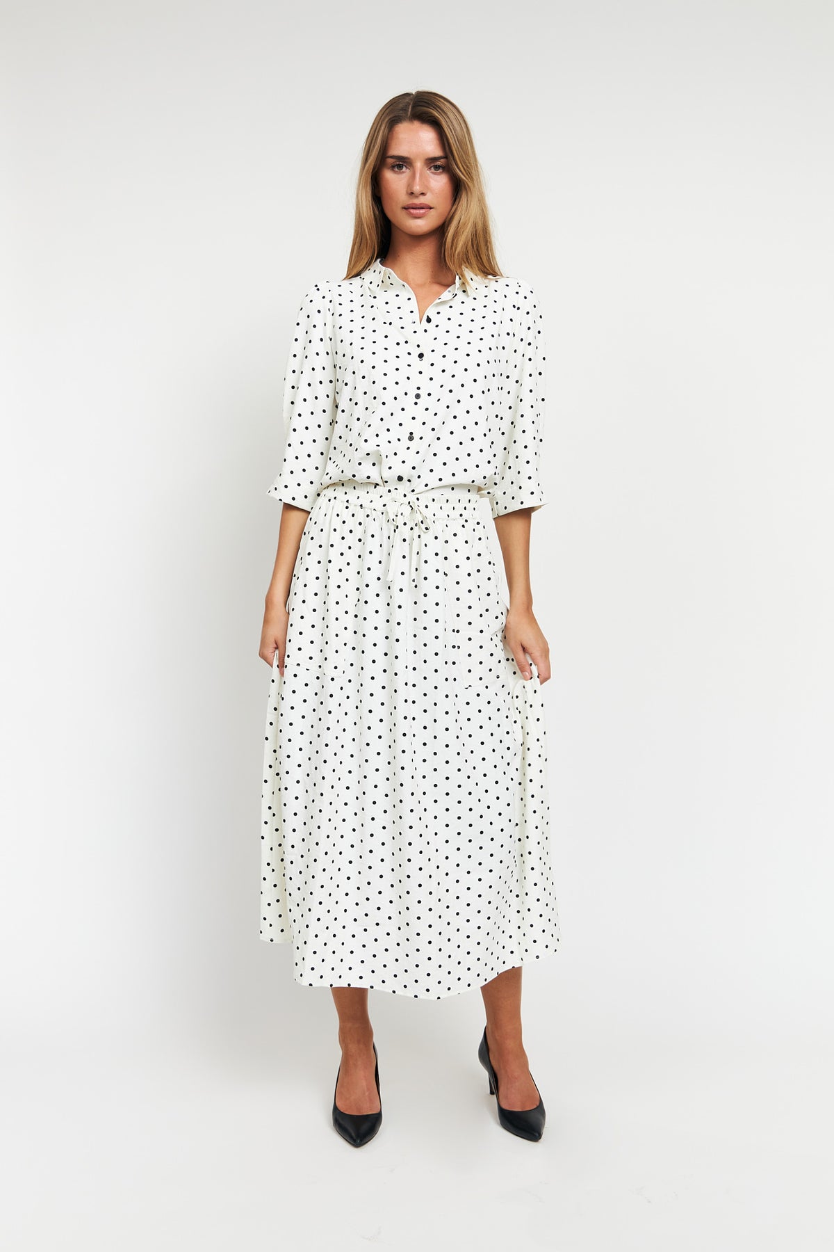 Lollys Laundry BonoLL Bluse Shirt Punkte muster