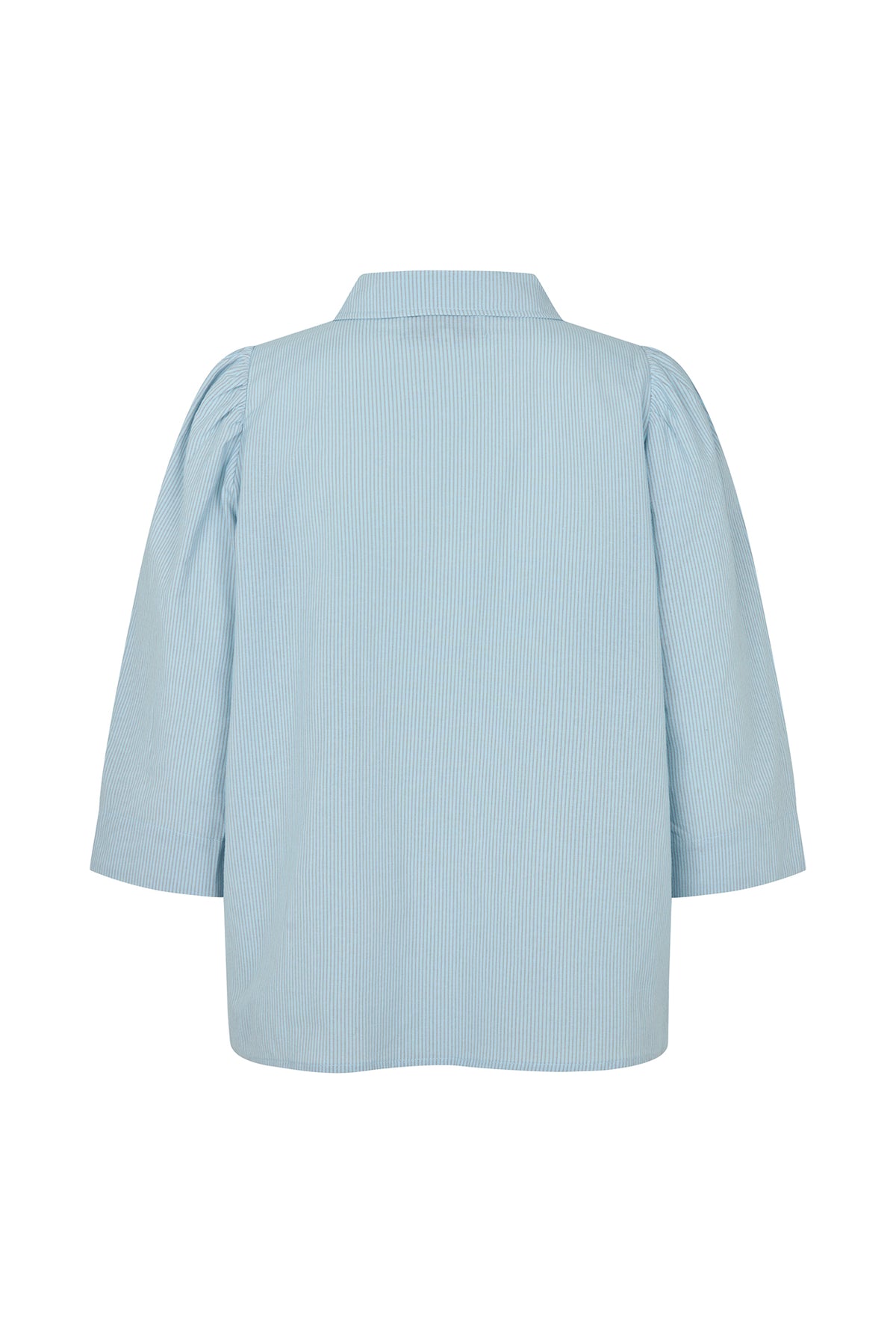 Lollys Laundry BonoLL Bluse Shirt Staubblau