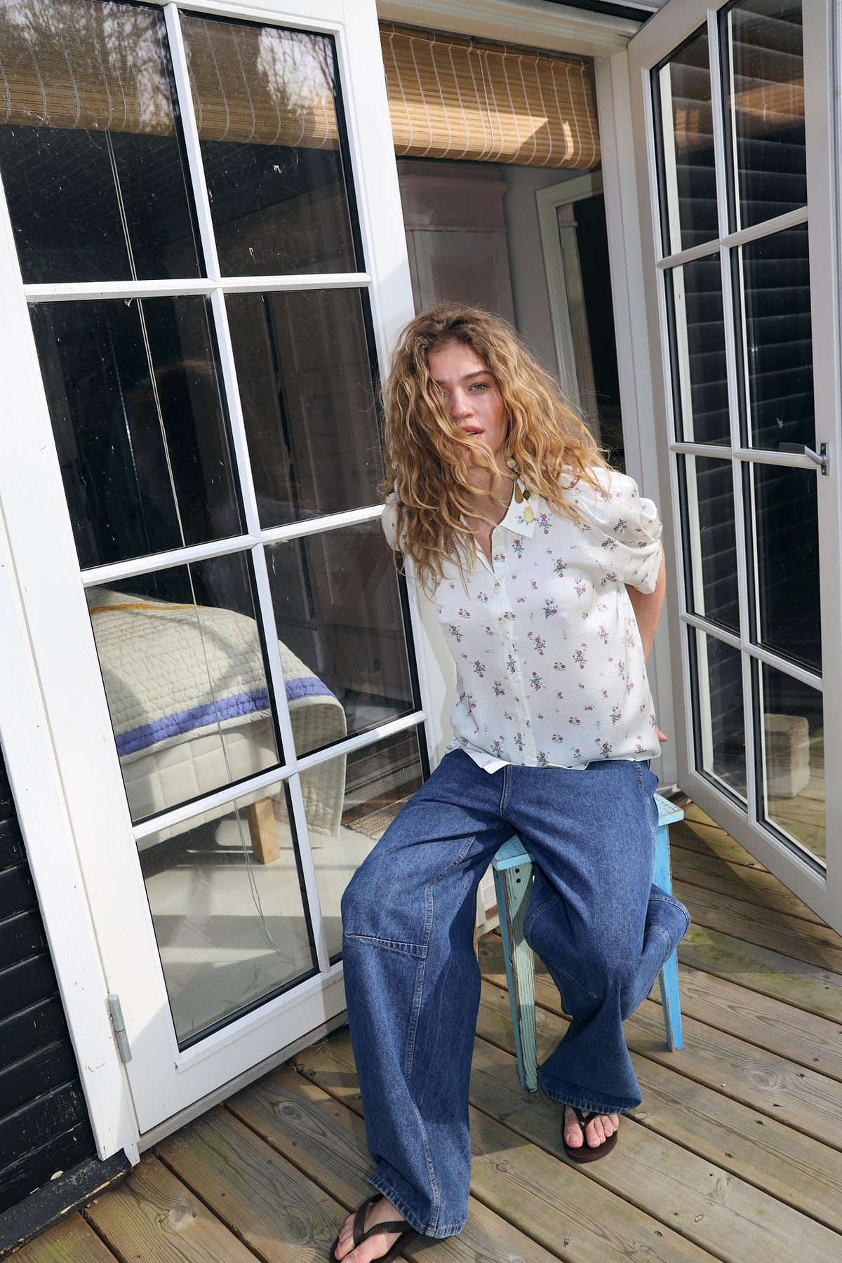 Lollys Laundry BonoLL Bluse Shirt Creme
