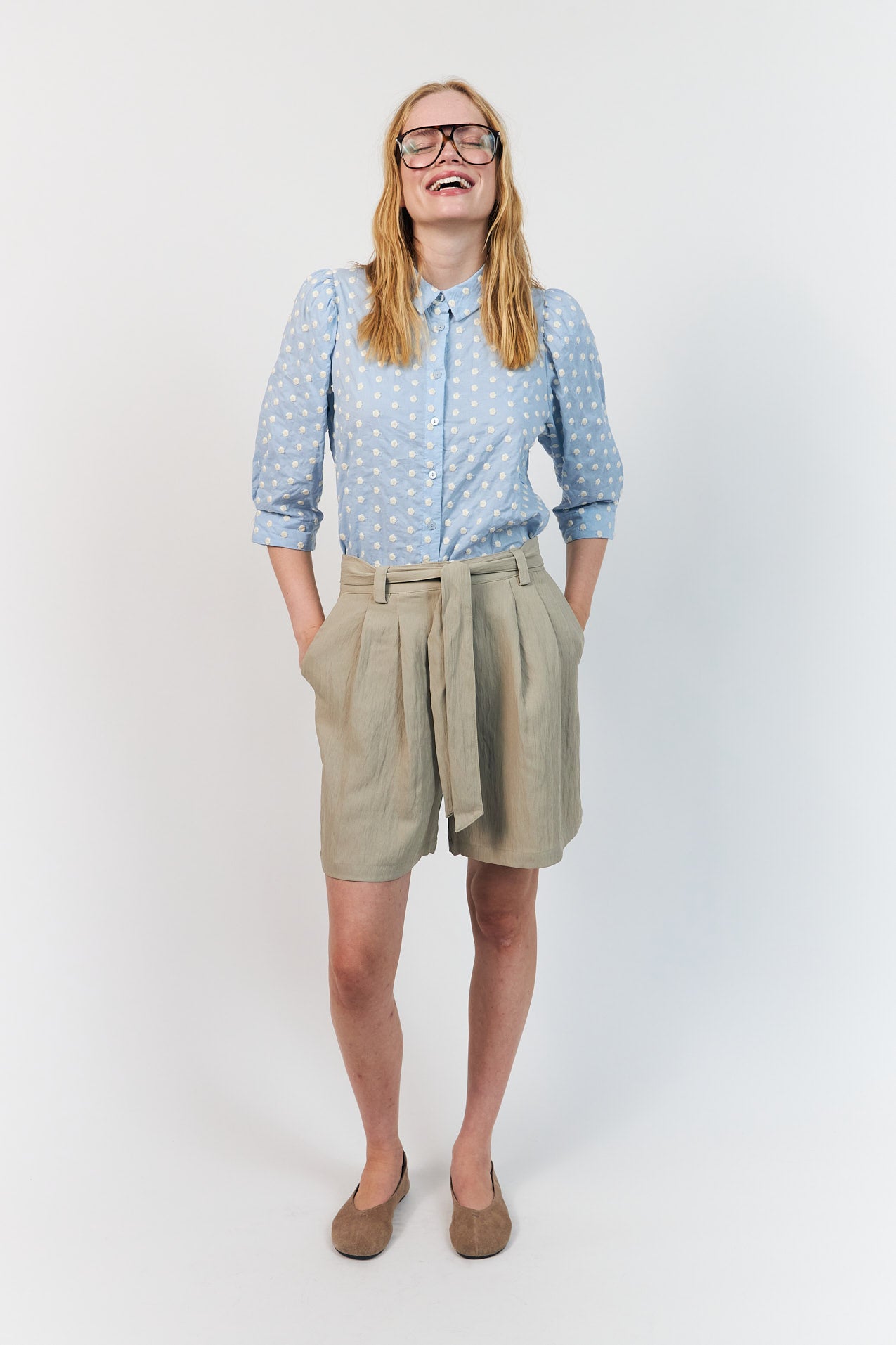 BonoLL Bluse - Hellblau