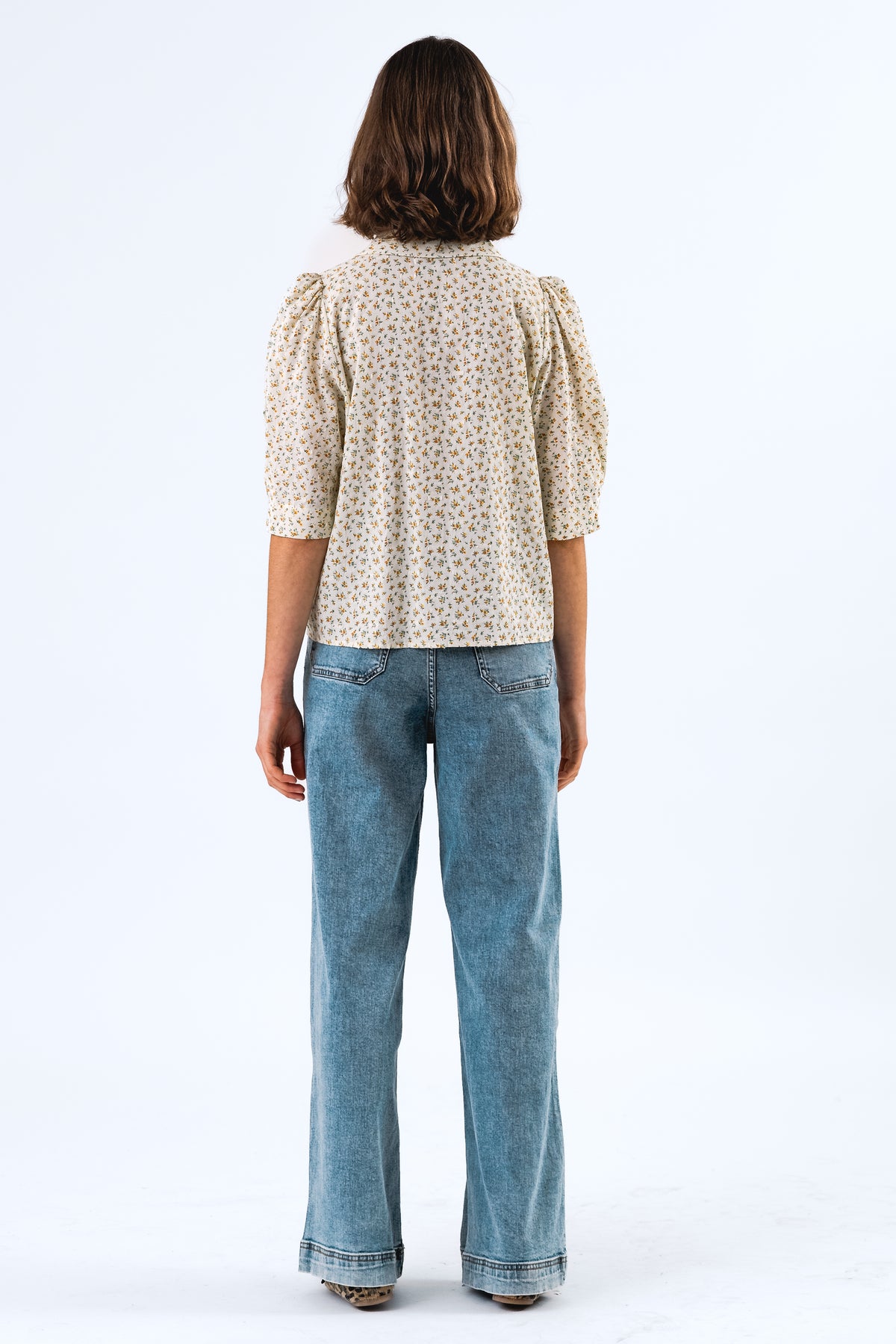Lollys Laundry BonoLL Hemdbluse Shirt Gelb
